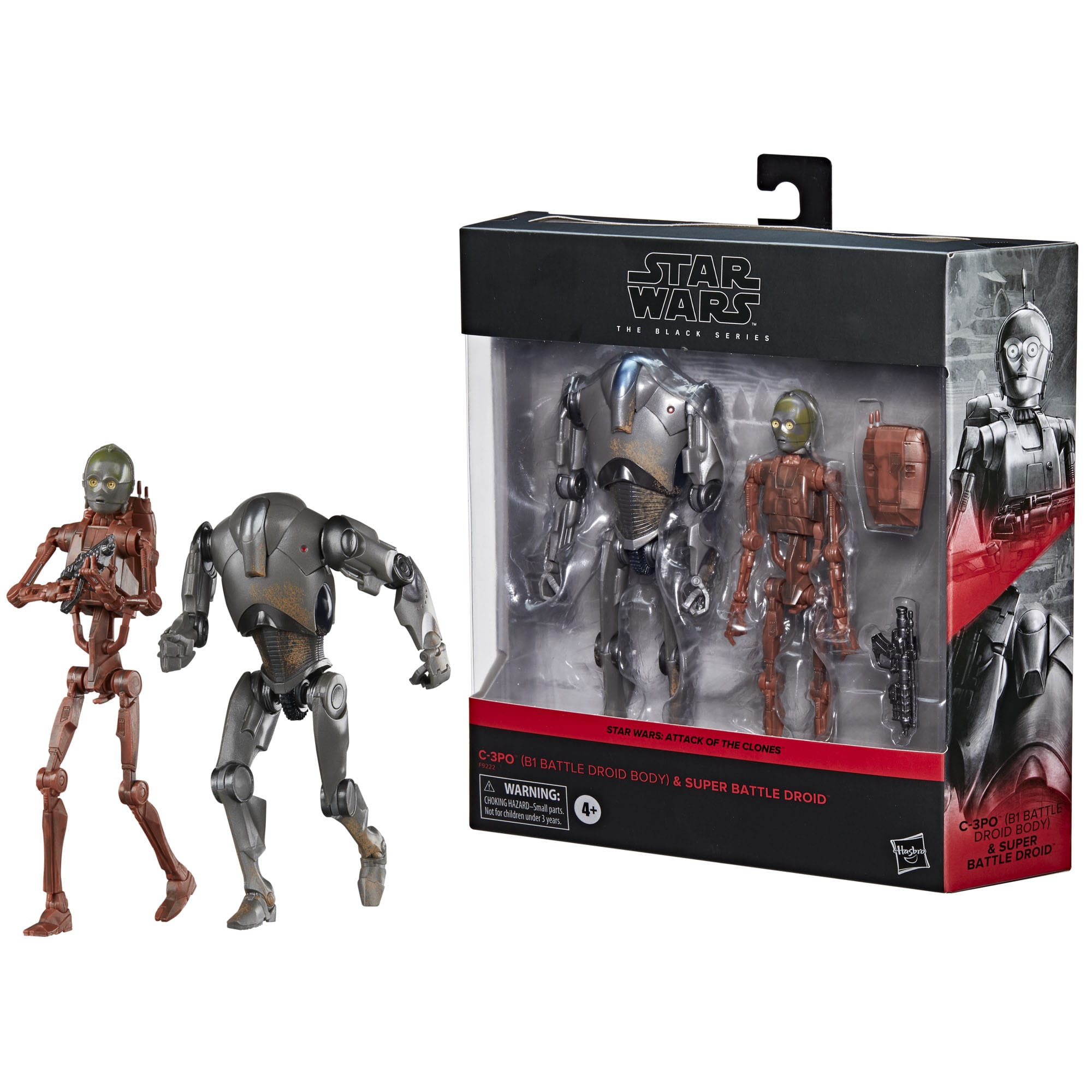 Star Wars Black Series: C-3PO (B1 Battle Droid Body) & Super Battle Droid (EP II) - 2-Pack-Actionfiguren-Hasbro-Mighty Underground