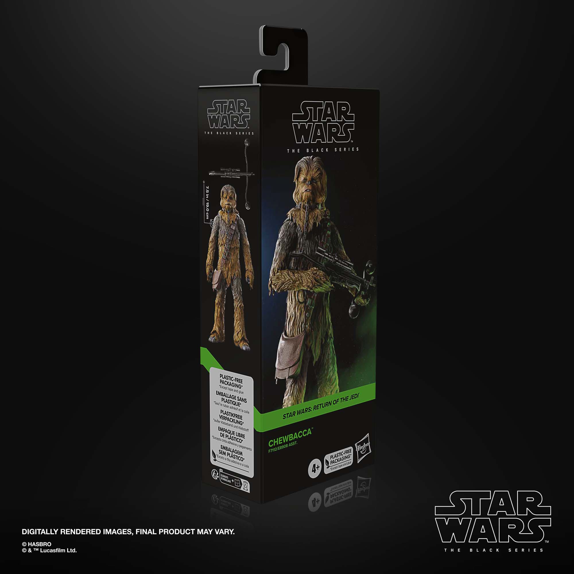 Star Wars Black Series: Chewbacca (Ep VI)-Actionfiguren-Hasbro-Mighty Underground