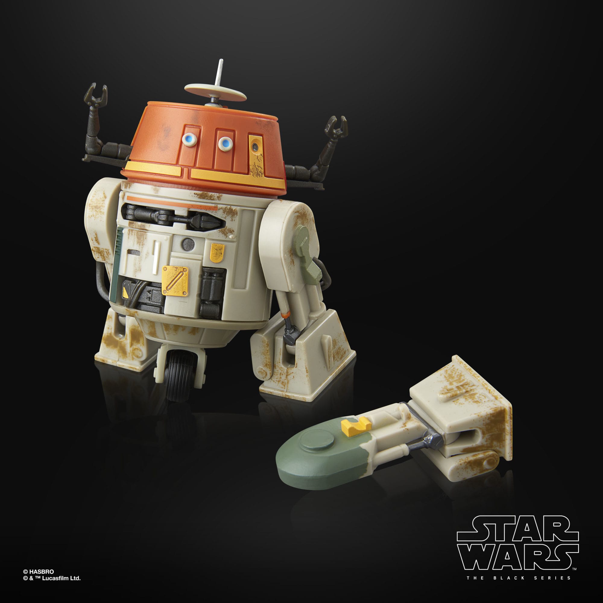 Star Wars Black Series: Chopper (C1-10P, Rebels)-Actionfiguren-Hasbro-Mighty Underground