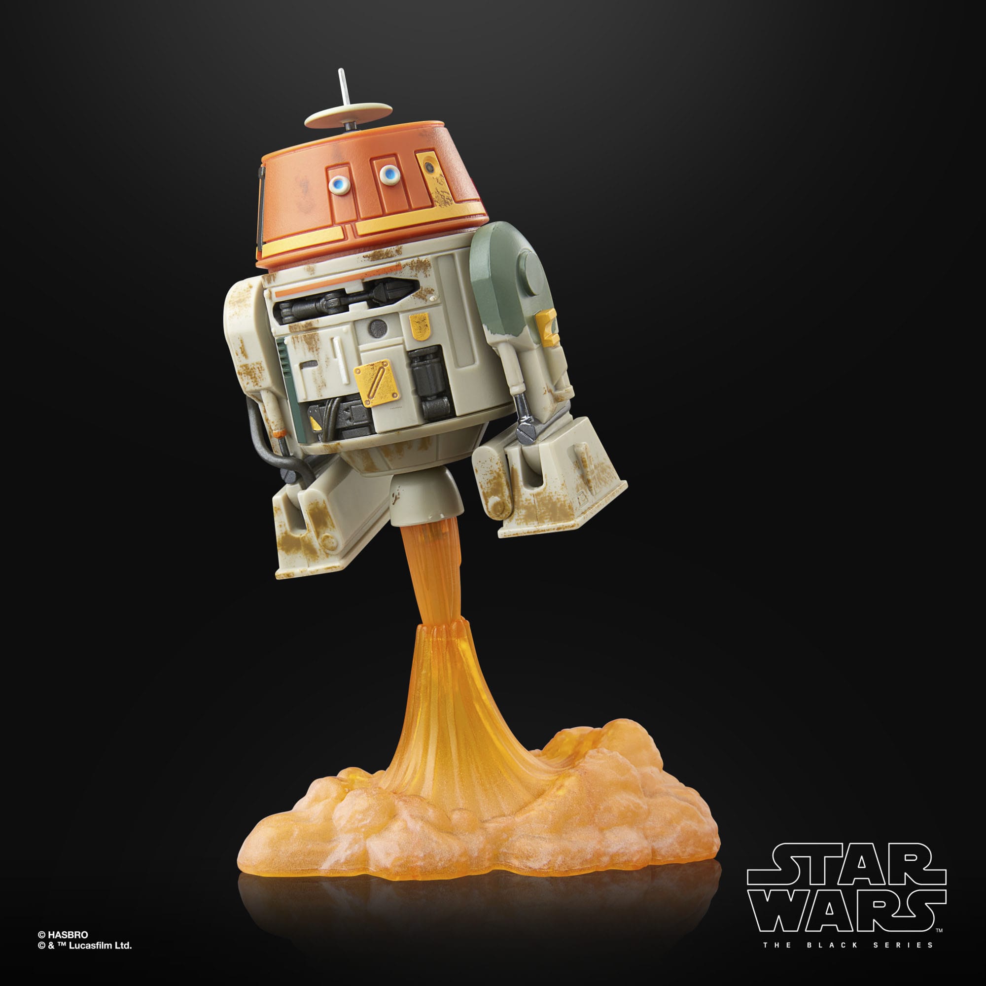 Star Wars Black Series: Chopper (C1-10P, Rebels)-Actionfiguren-Hasbro-Mighty Underground