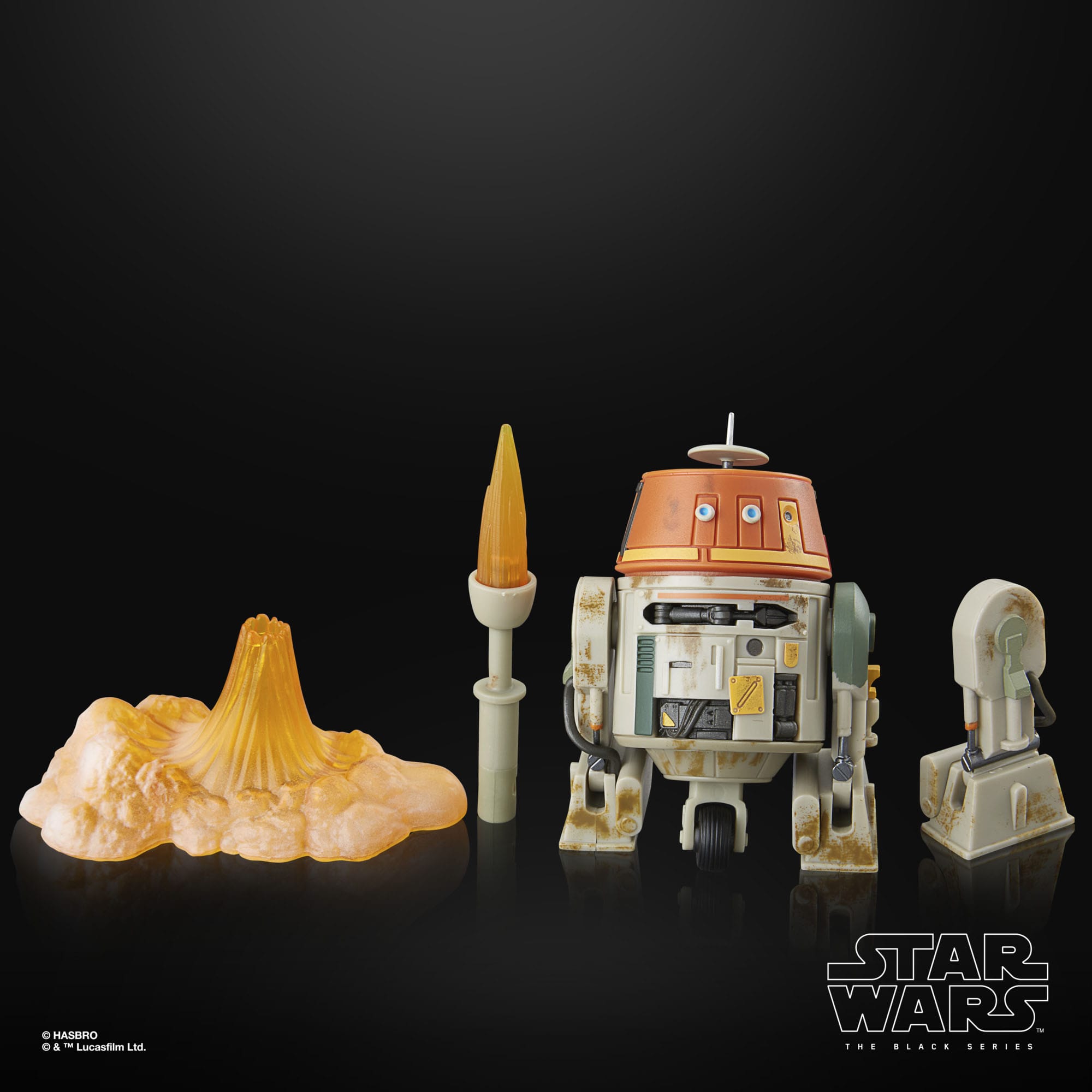 Star Wars Black Series: Chopper (C1-10P, Rebels)-Actionfiguren-Hasbro-Mighty Underground