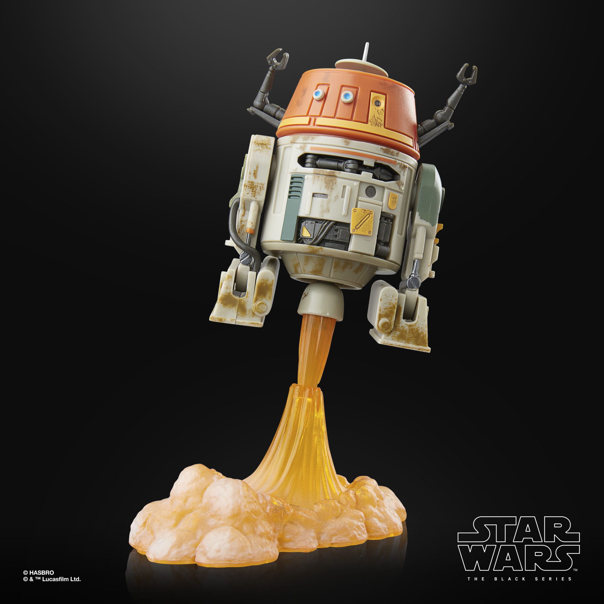 Star Wars Black Series: Chopper (C1-10P, Rebels)-Actionfiguren-Hasbro-Mighty Underground