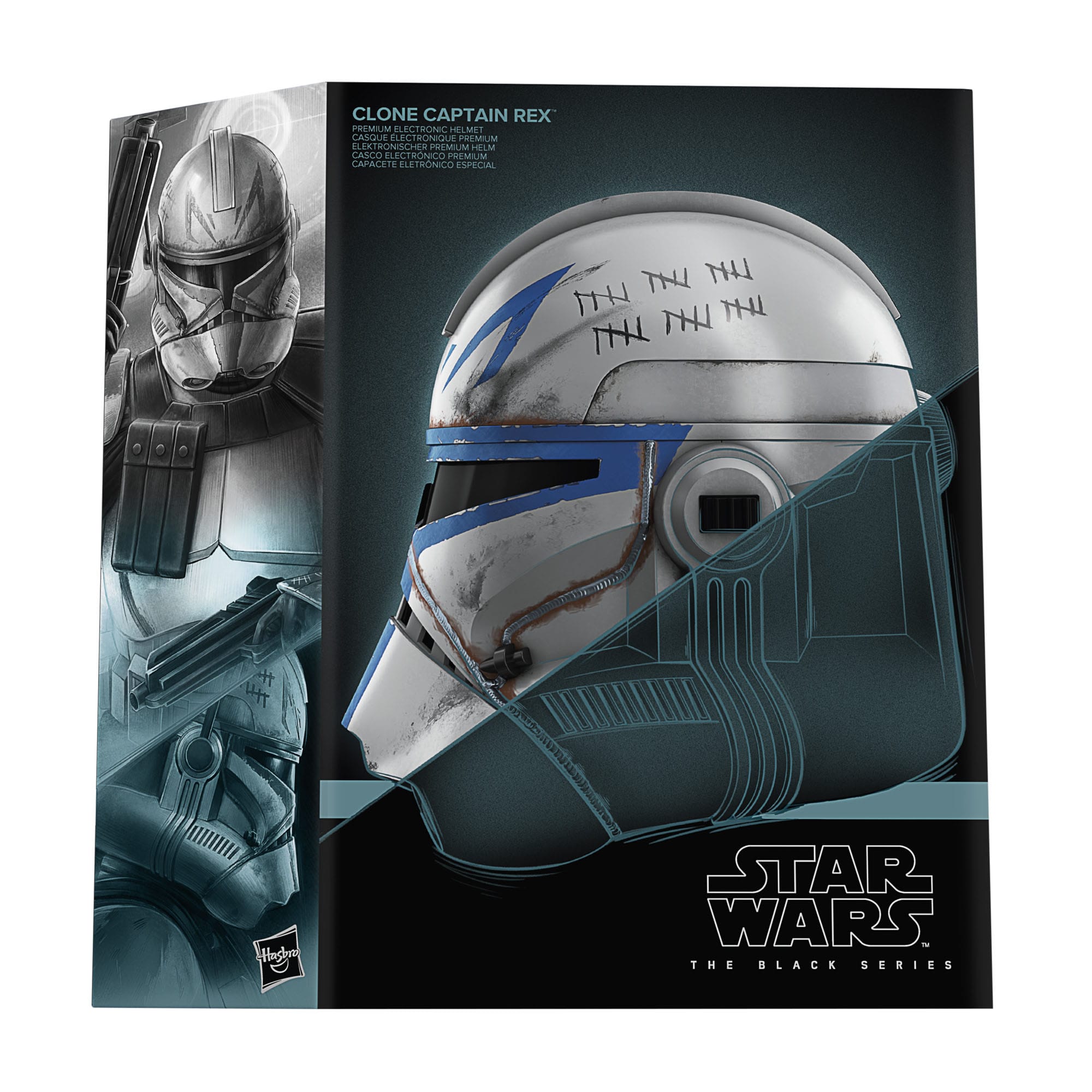 Star Wars Black Series: Clone Captain Rex (Ahsoka) - Replik Helm-Replik-Hasbro-Mighty Underground