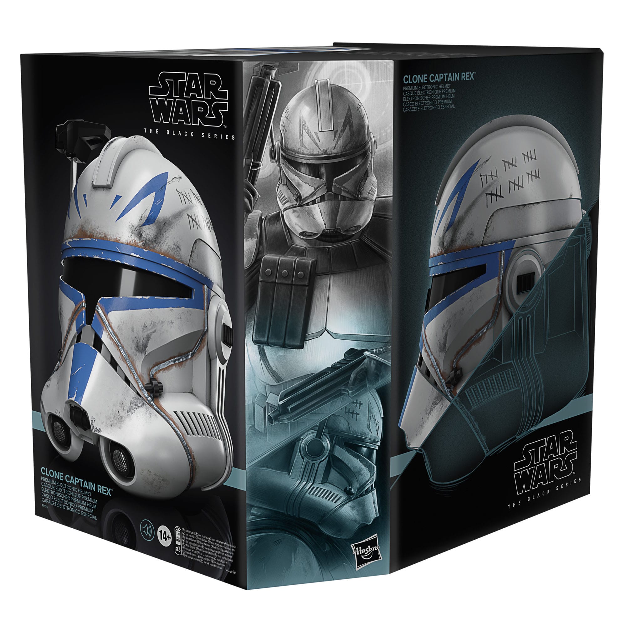 Star Wars Black Series: Clone Captain Rex (Ahsoka) - Replik Helm-Replik-Hasbro-Mighty Underground