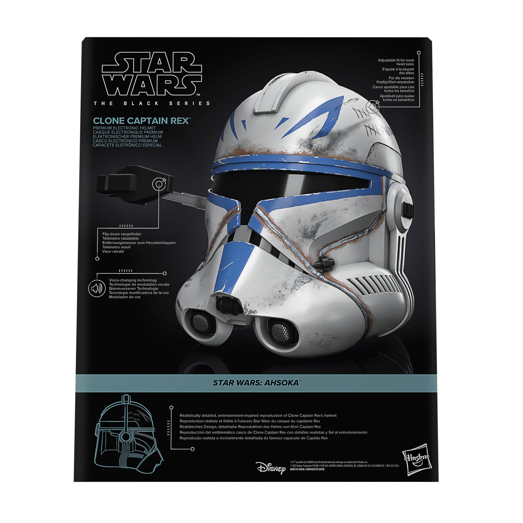 Star Wars Black Series: Clone Captain Rex (Ahsoka) - Replik Helm-Replik-Hasbro-Mighty Underground