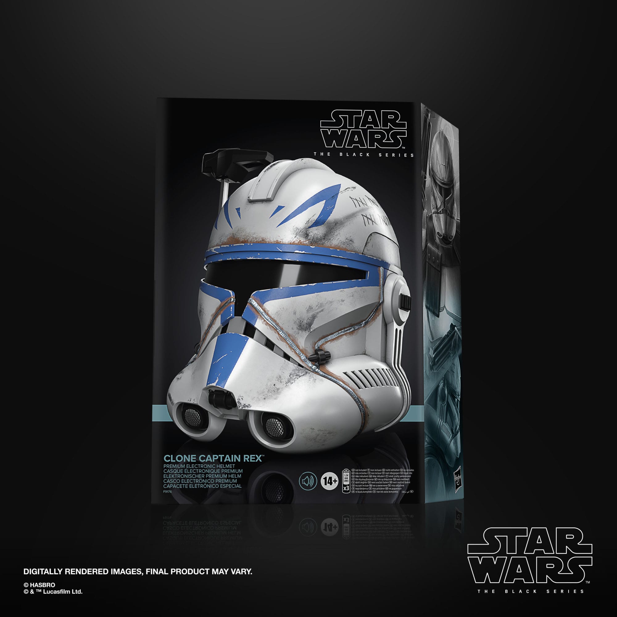 Star Wars Black Series: Clone Captain Rex (Ahsoka) - Replik Helm-Replik-Hasbro-Mighty Underground