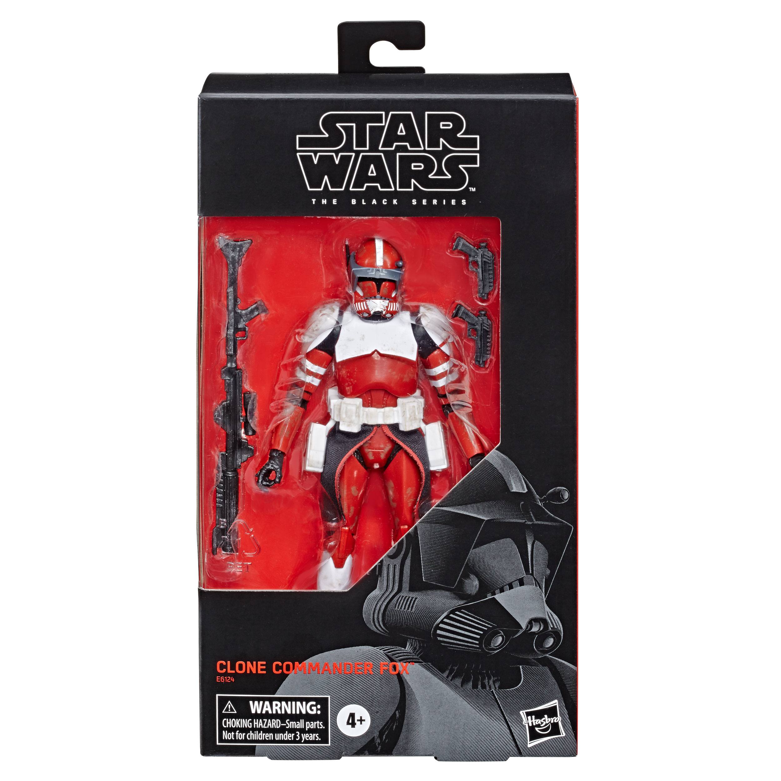 Star Wars Black Series: Clone Commander Fox (The Clone Wars)-Actionfiguren-Hasbro-Mighty Underground