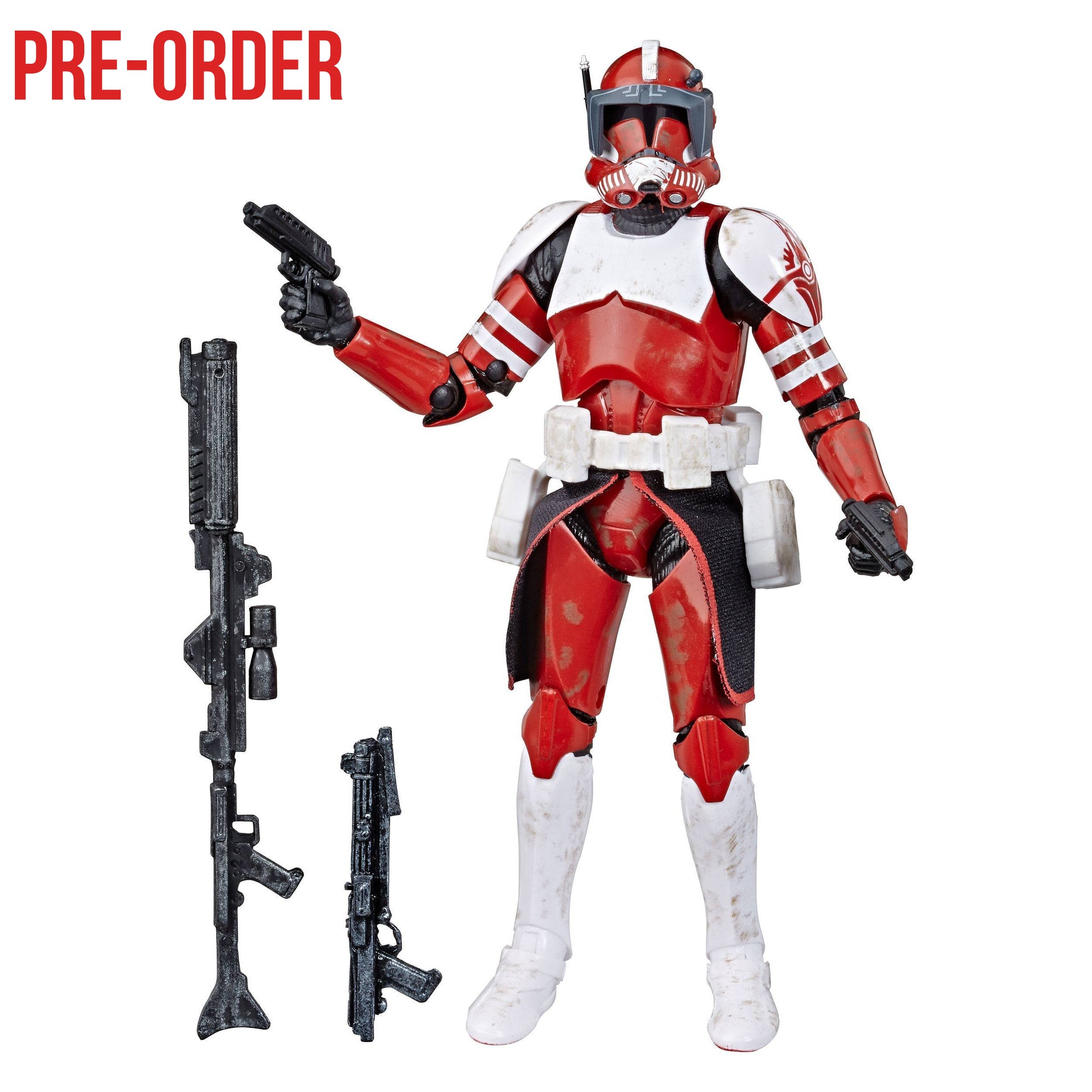 Star Wars Black Series: Clone Commander Fox (The Clone Wars)-Actionfiguren-Hasbro-Mighty Underground