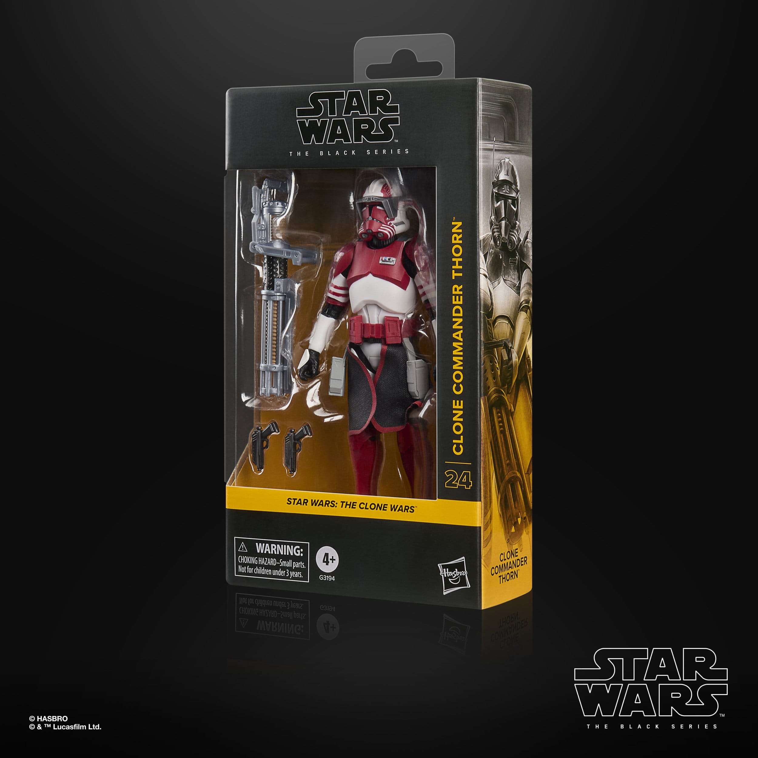 Star Wars Black Series: Clone Commander Thorn (The Clone Wars)-Actionfiguren-Hasbro-Mighty Underground