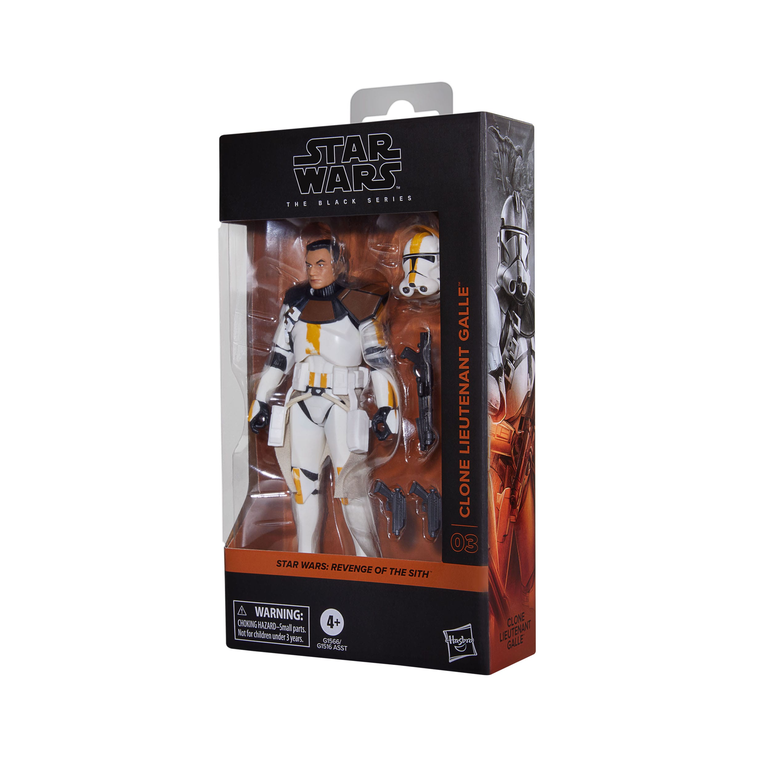 Star Wars Black Series: Clone Lieutenant Galle (Ep III)-Actionfiguren-Hasbro-Mighty Underground