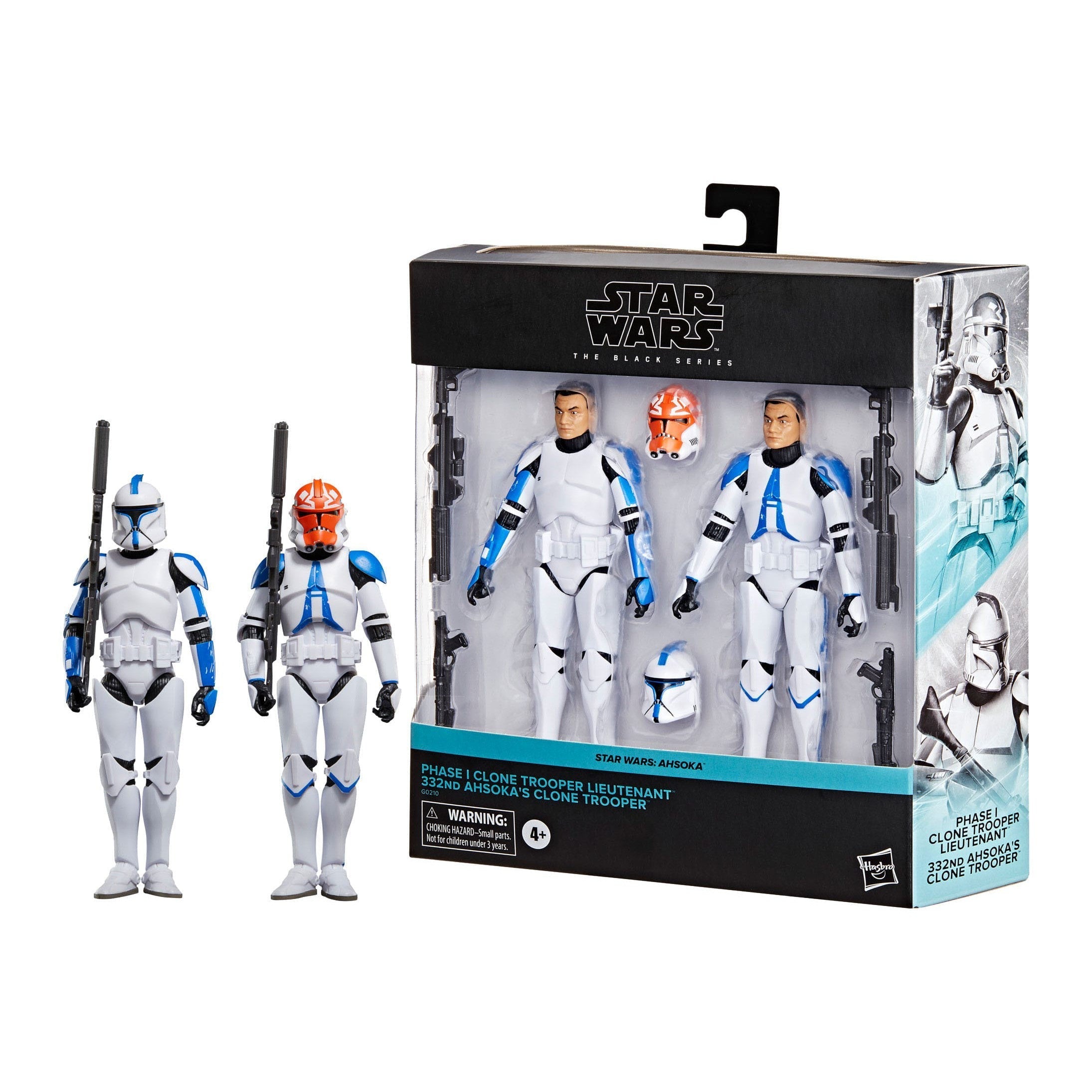 Star Wars Black Series: Clone Trooper Lieutenant & 332nd Ahsoka's Clone Trooper (Ahsoka) - 2-Pack-Actionfiguren-Hasbro-Mighty Underground