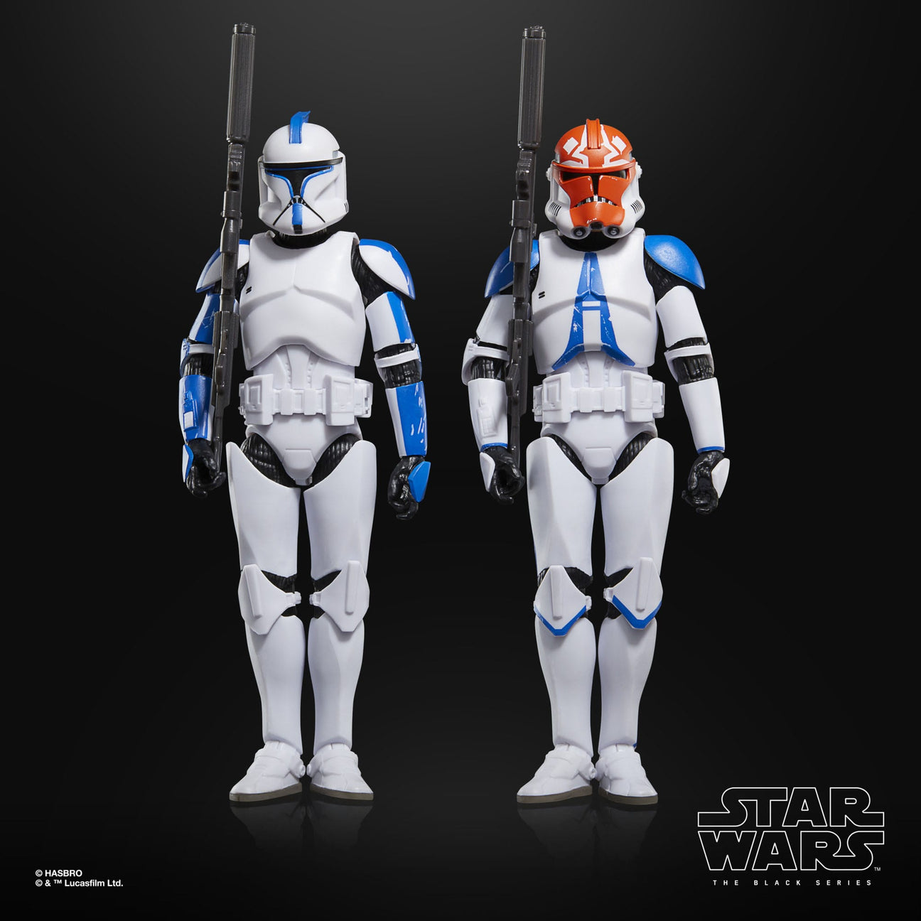 Star Wars Black Series: Clone Trooper Lieutenant & 332nd Ahsoka's Clone Trooper (Ahsoka) - 2-Pack-Actionfiguren-Hasbro-Mighty Underground