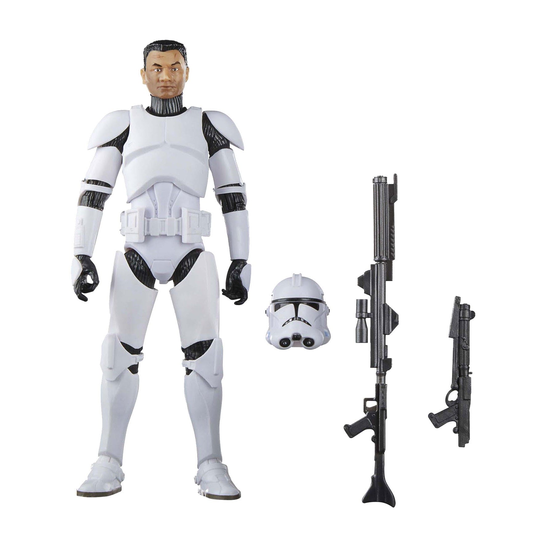 Star Wars Black Series: Clone Trooper (Phase II, The Clone Wars)-Actionfiguren-Hasbro-Mighty Underground