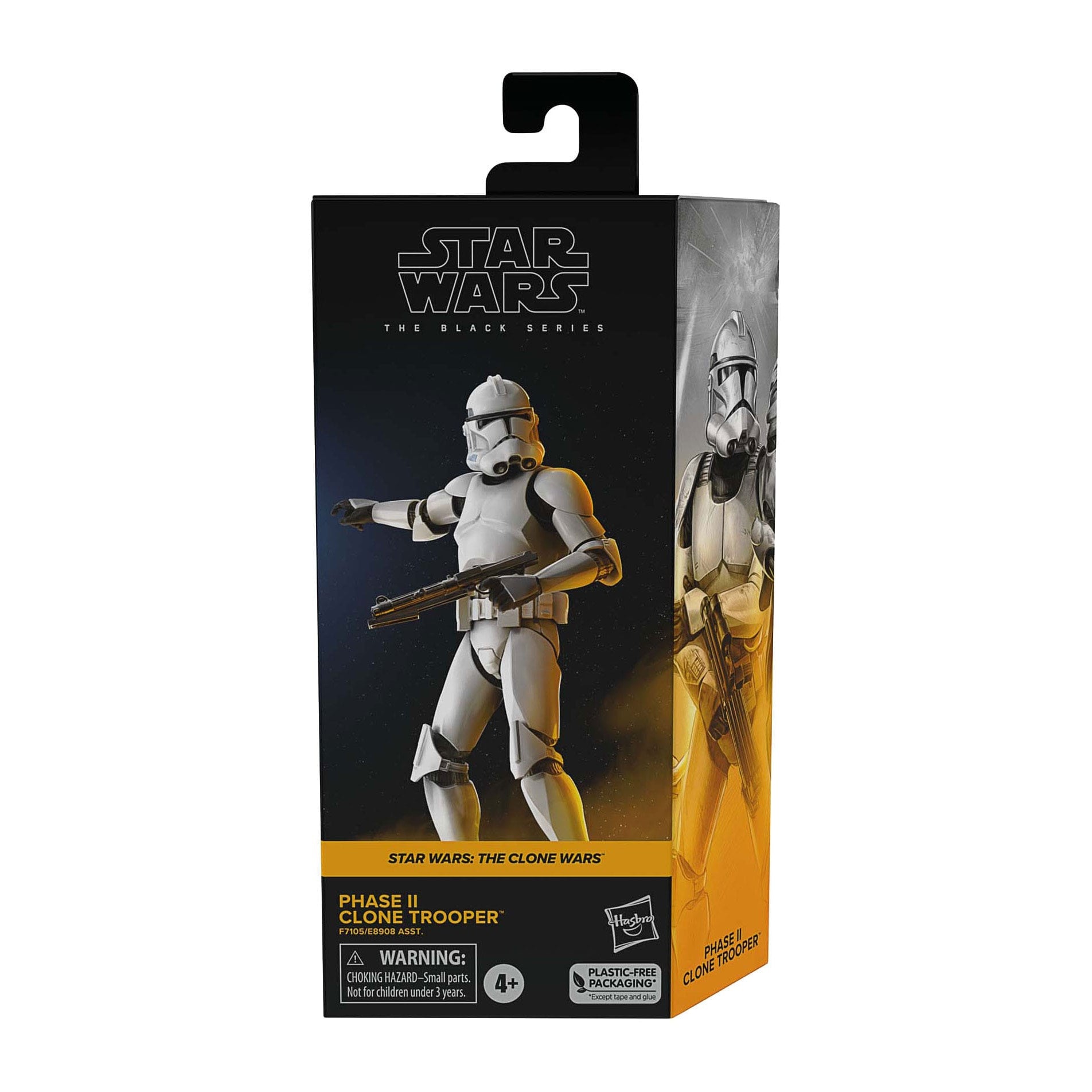 Star Wars Black Series: Clone Trooper (Phase II, The Clone Wars)-Actionfiguren-Hasbro-Mighty Underground