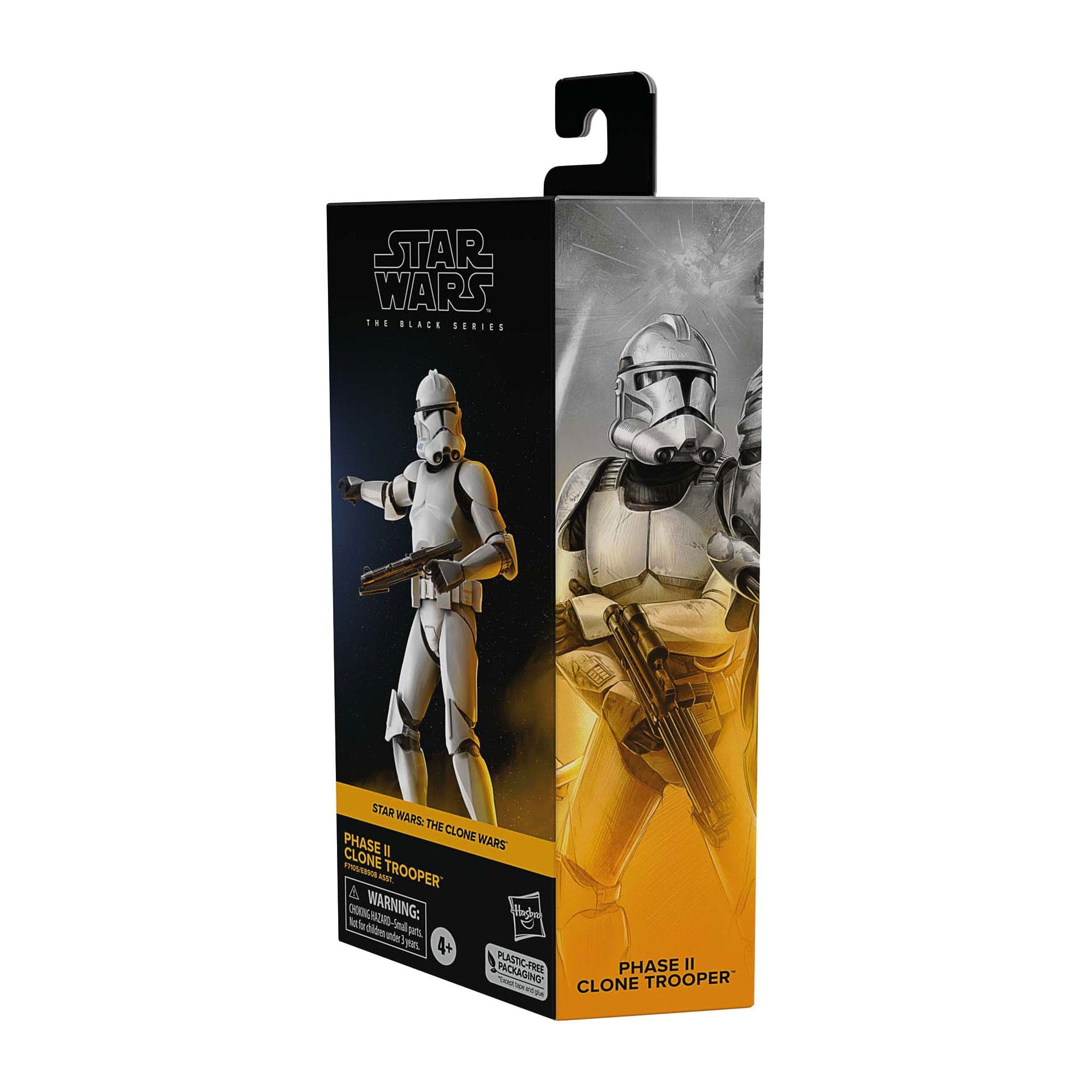 Star Wars Black Series: Clone Trooper (Phase II, The Clone Wars)-Actionfiguren-Hasbro-Mighty Underground