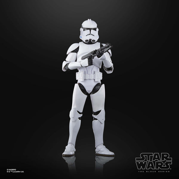 Star Wars Black Series: Clone Trooper (Phase II, The Clone Wars)-Actionfiguren-Hasbro-Mighty Underground