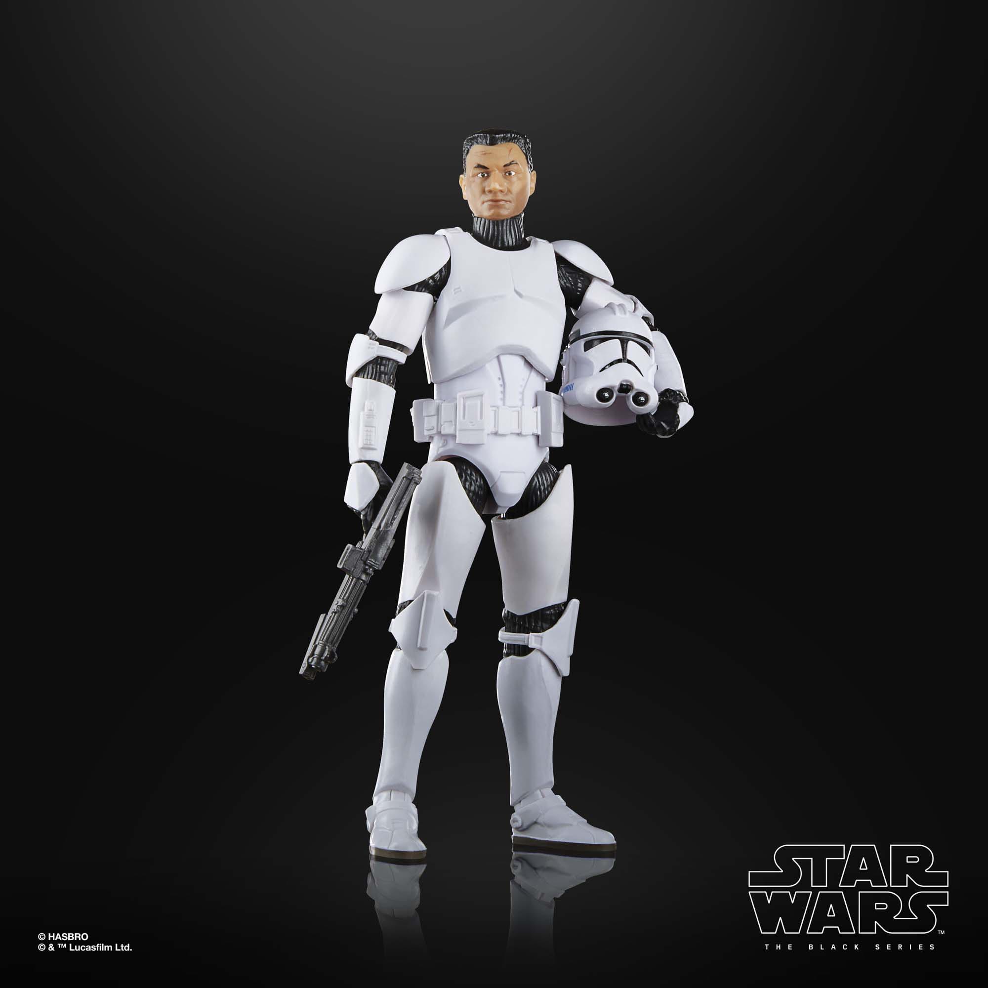 Star Wars Black Series: Clone Trooper (Phase II, The Clone Wars)-Actionfiguren-Hasbro-Mighty Underground