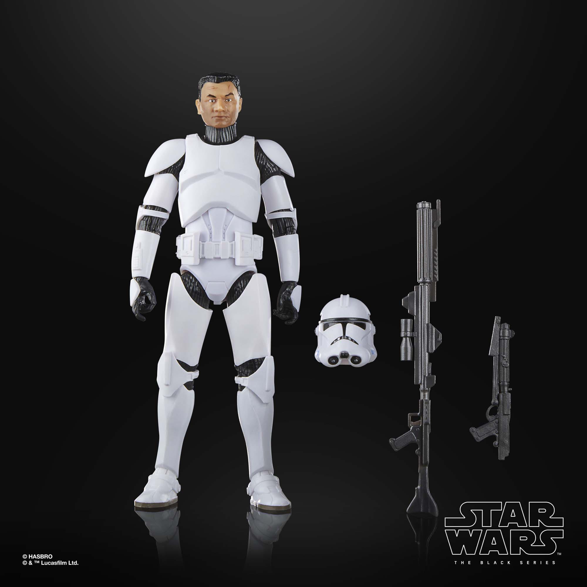 Star Wars Black Series: Clone Trooper (Phase II, The Clone Wars)-Actionfiguren-Hasbro-Mighty Underground