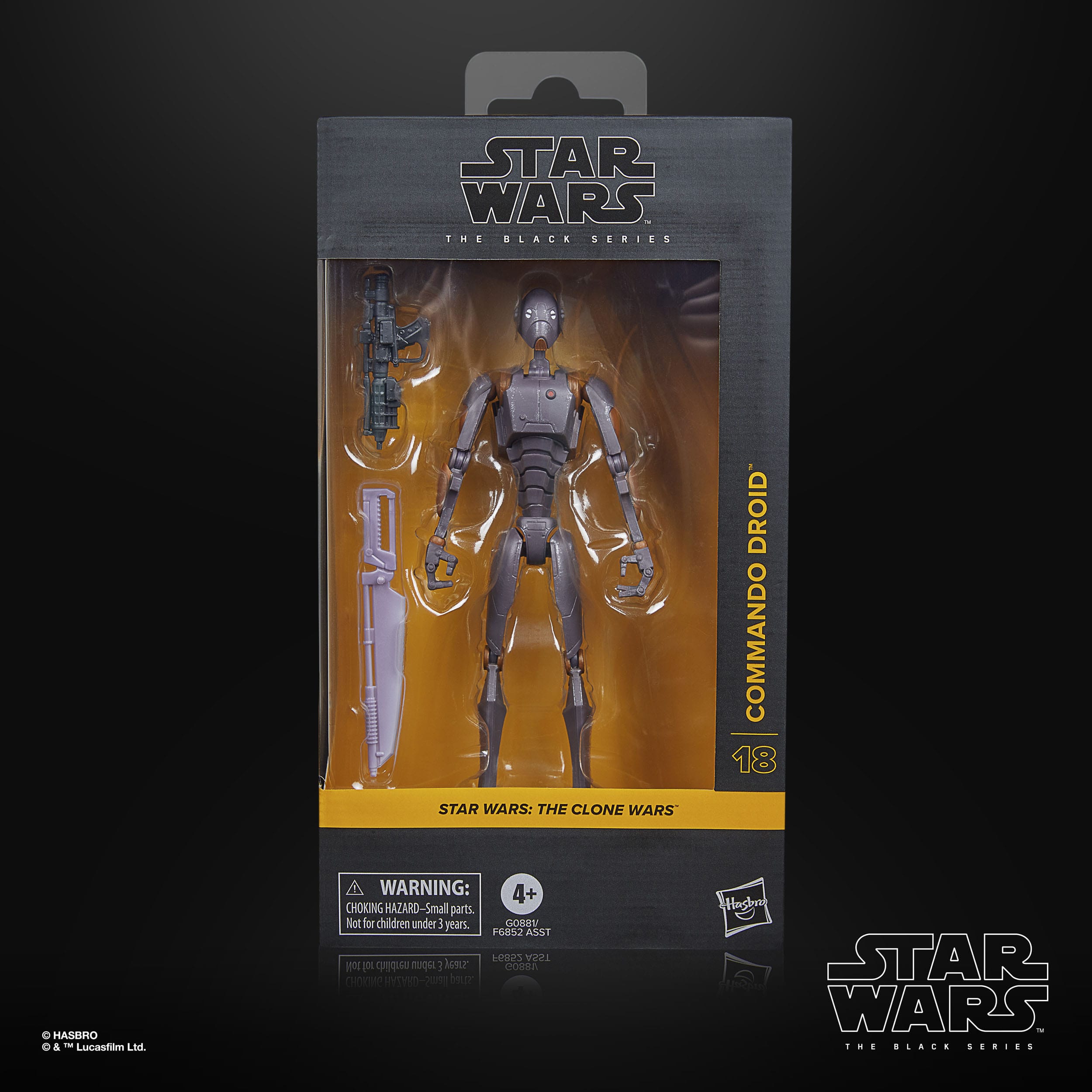 Star Wars Black Series: Commando Droid (The Clone Wars)-Actionfiguren-Hasbro-Mighty Underground