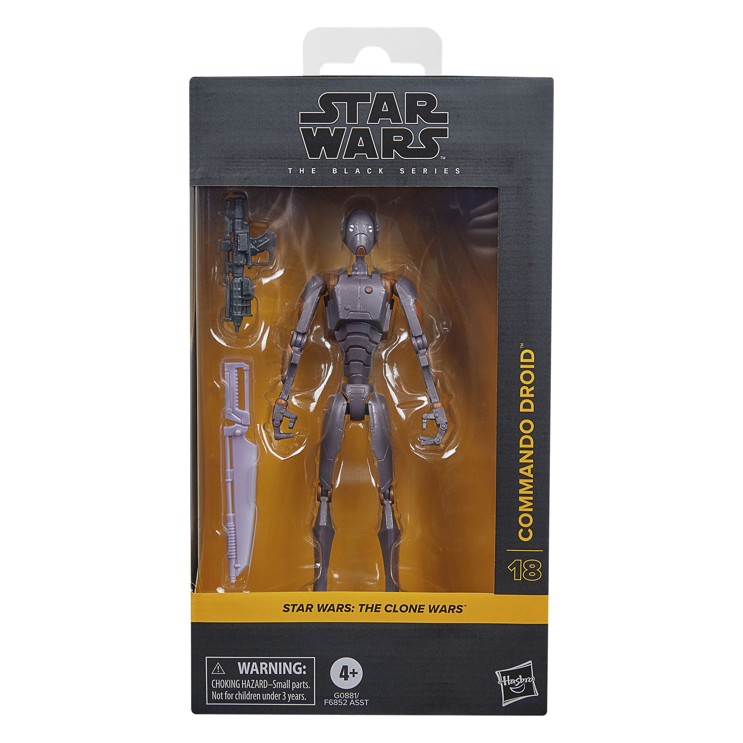 Star Wars Black Series: Commando Droid (The Clone Wars)-Actionfiguren-Hasbro-Mighty Underground