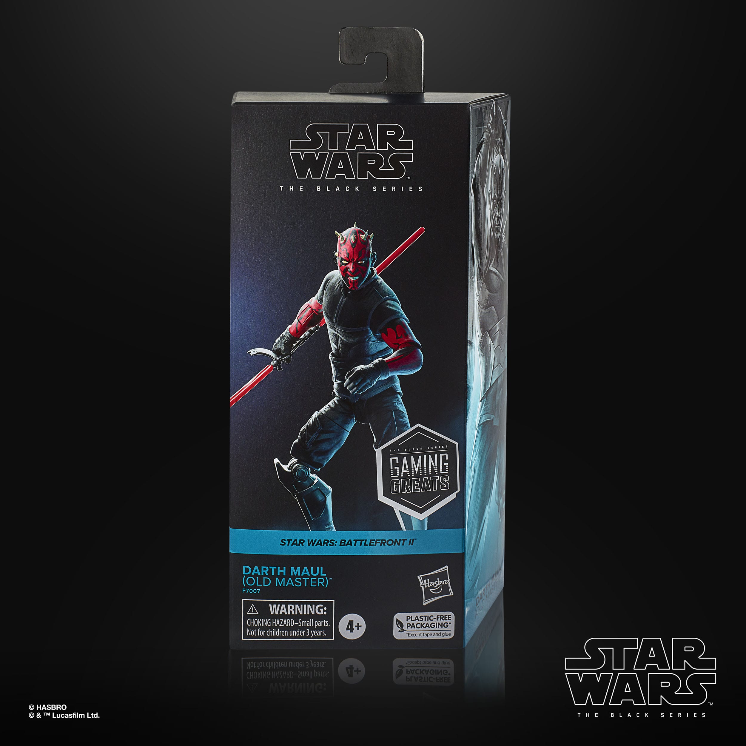 Star Wars Black Series: Darth Maul (Old Master, BF II, Gaming Greats)-Actionfiguren-Hasbro-Mighty Underground