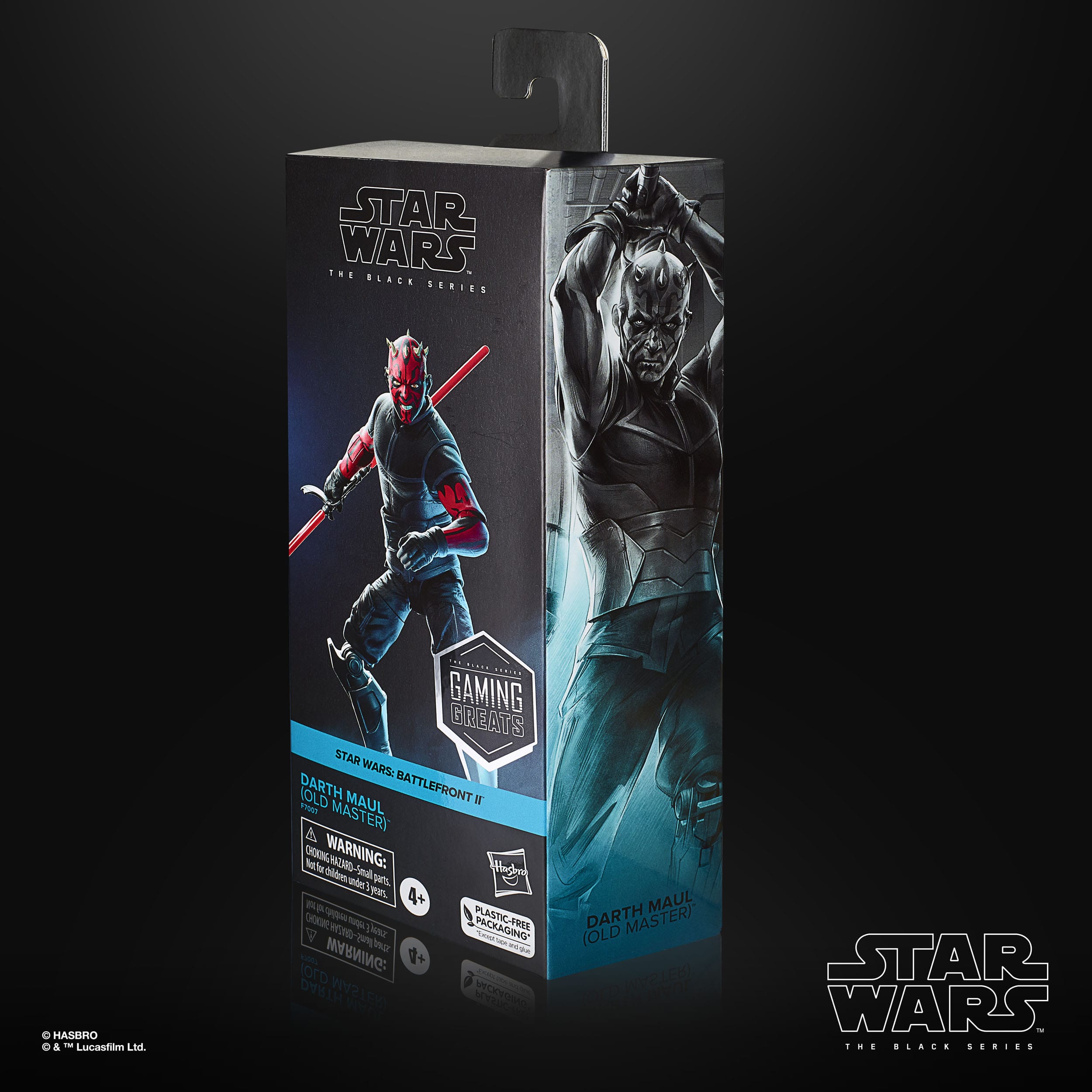 Star Wars Black Series: Darth Maul (Old Master, BF II, Gaming Greats)-Actionfiguren-Hasbro-Mighty Underground