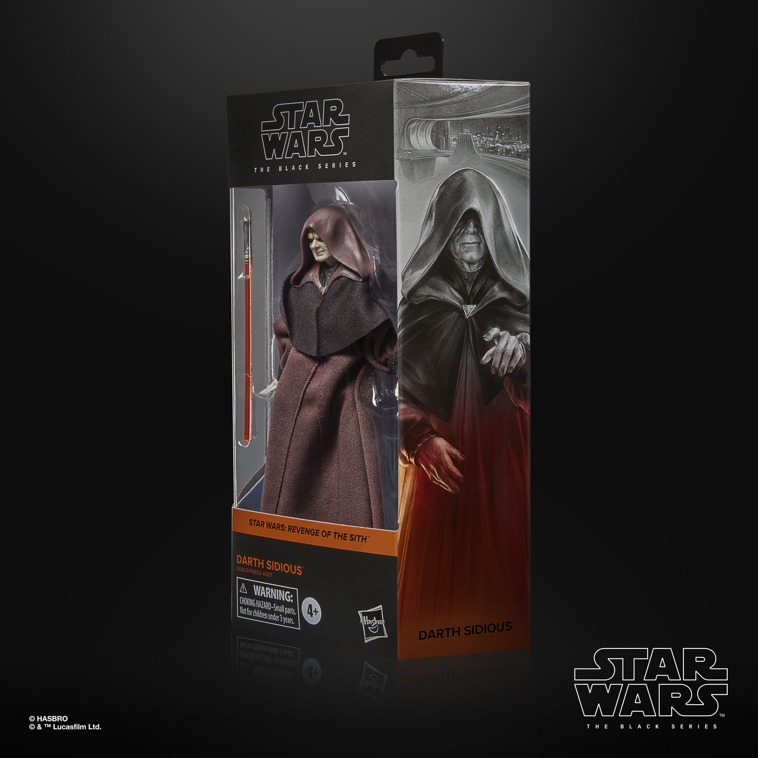 Star Wars Black Series: Darth Sidious (Revenge of the Sith)-Actionfiguren-Hasbro-Mighty Underground