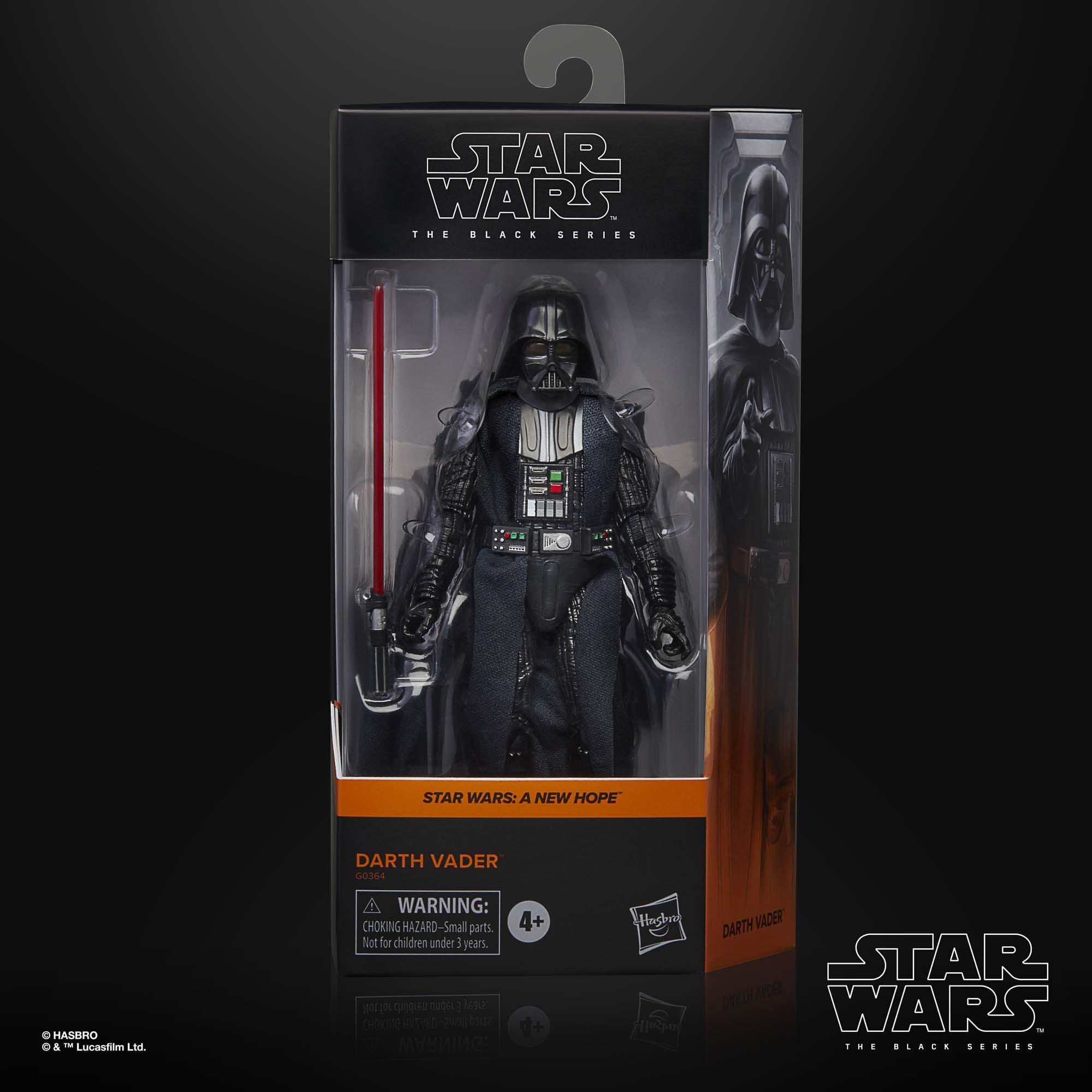 Star Wars Black Series: Darth Vader (EP IV)-Actionfiguren-Hasbro-Mighty Underground