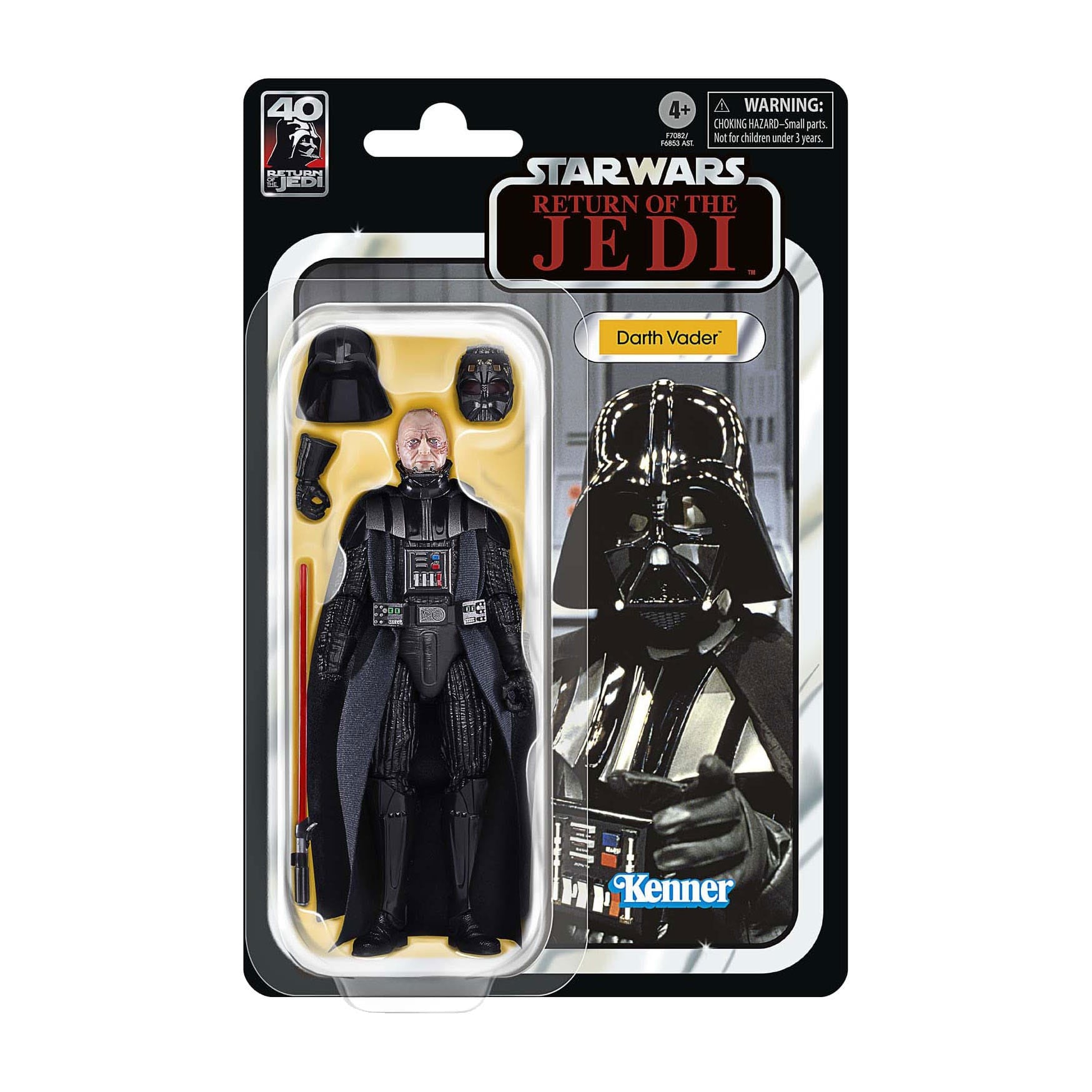 Star Wars Black Series: Darth Vader (EP VI, 40th Anniv.)-Actionfiguren-Hasbro-Mighty Underground