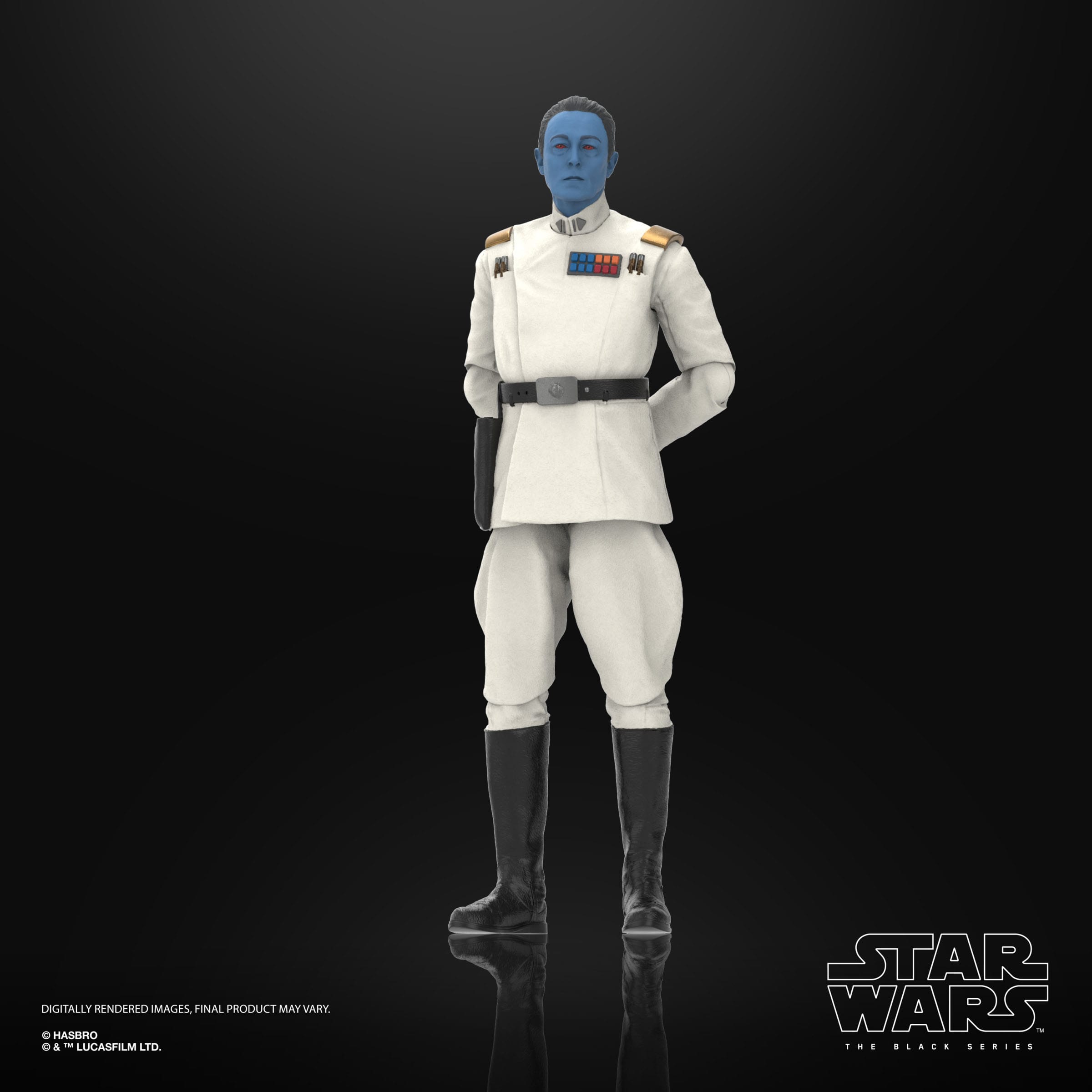 Star Wars Black Series: Grand Admiral Thrawn (Ahsoka)-Actionfiguren-Hasbro-Mighty Underground