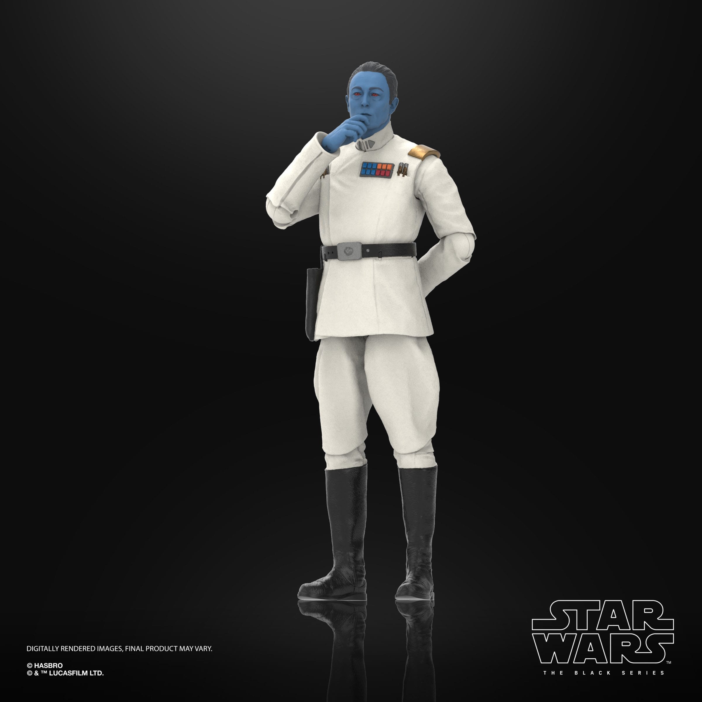 Star Wars Black Series: Grand Admiral Thrawn (Ahsoka)-Actionfiguren-Hasbro-Mighty Underground