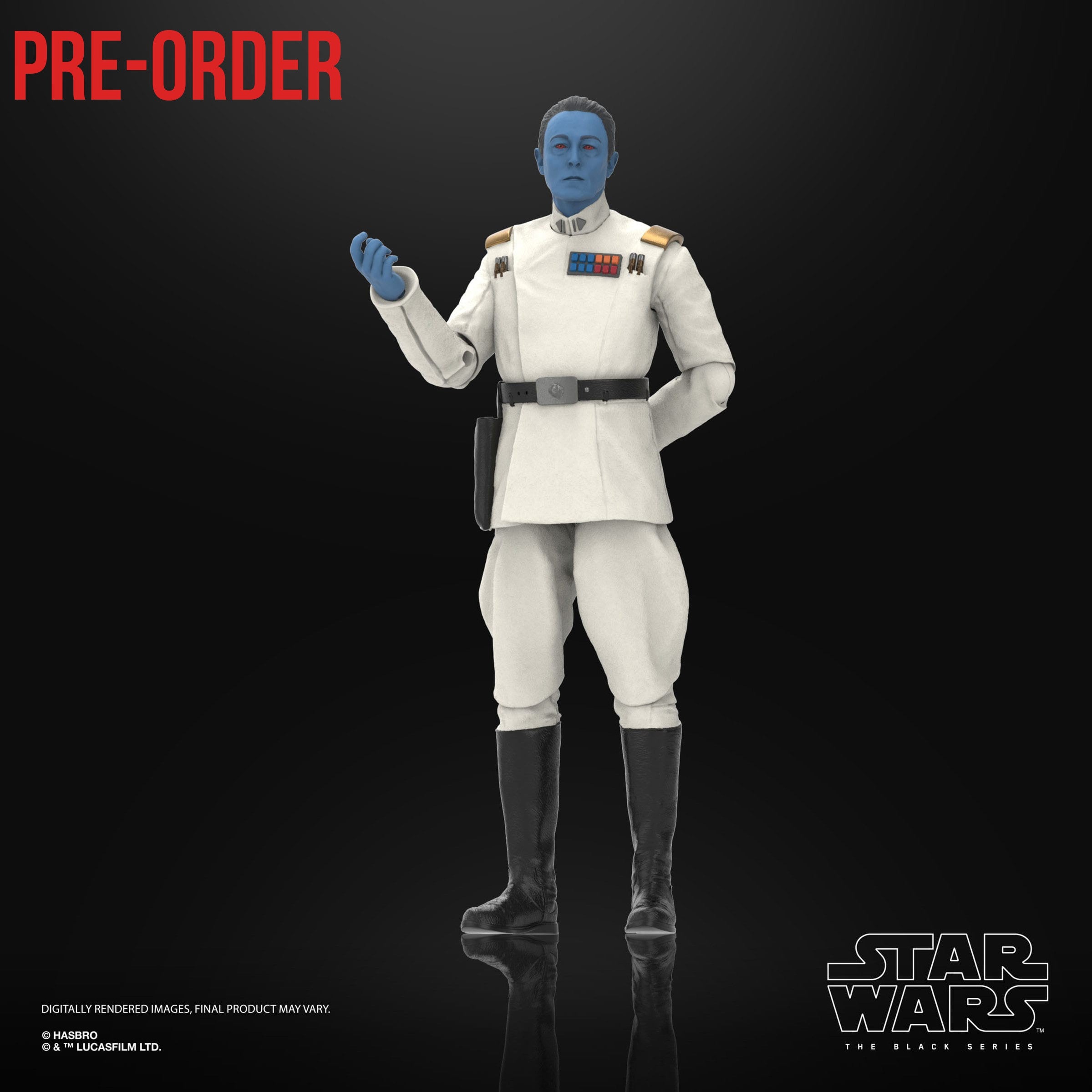 Star Wars Black Series: Grand Admiral Thrawn (Ahsoka)-Actionfiguren-Hasbro-Mighty Underground