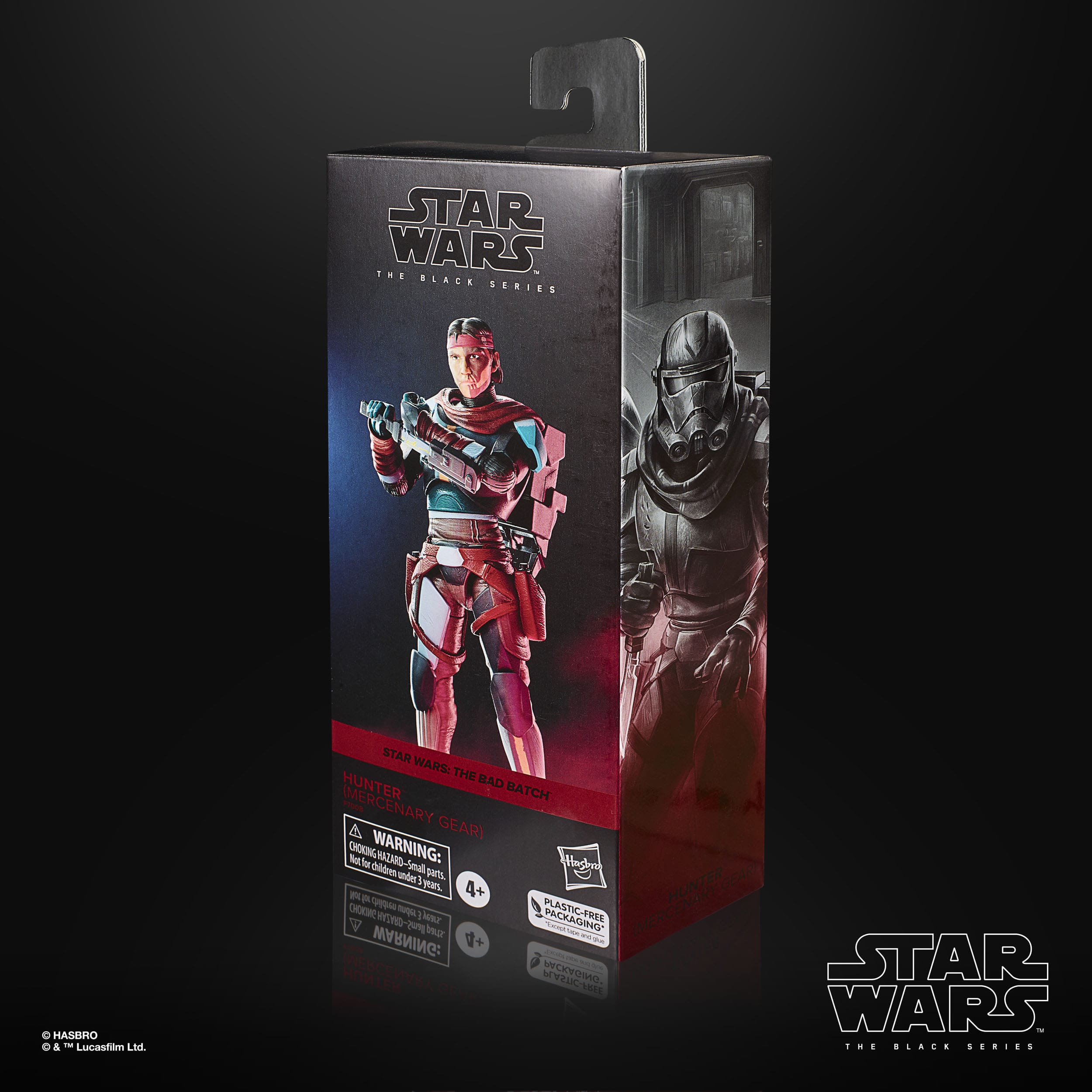 Star Wars Black Series: Hunter (Mercenary Gear, The Bad Batch)-Actionfiguren-Hasbro-Mighty Underground