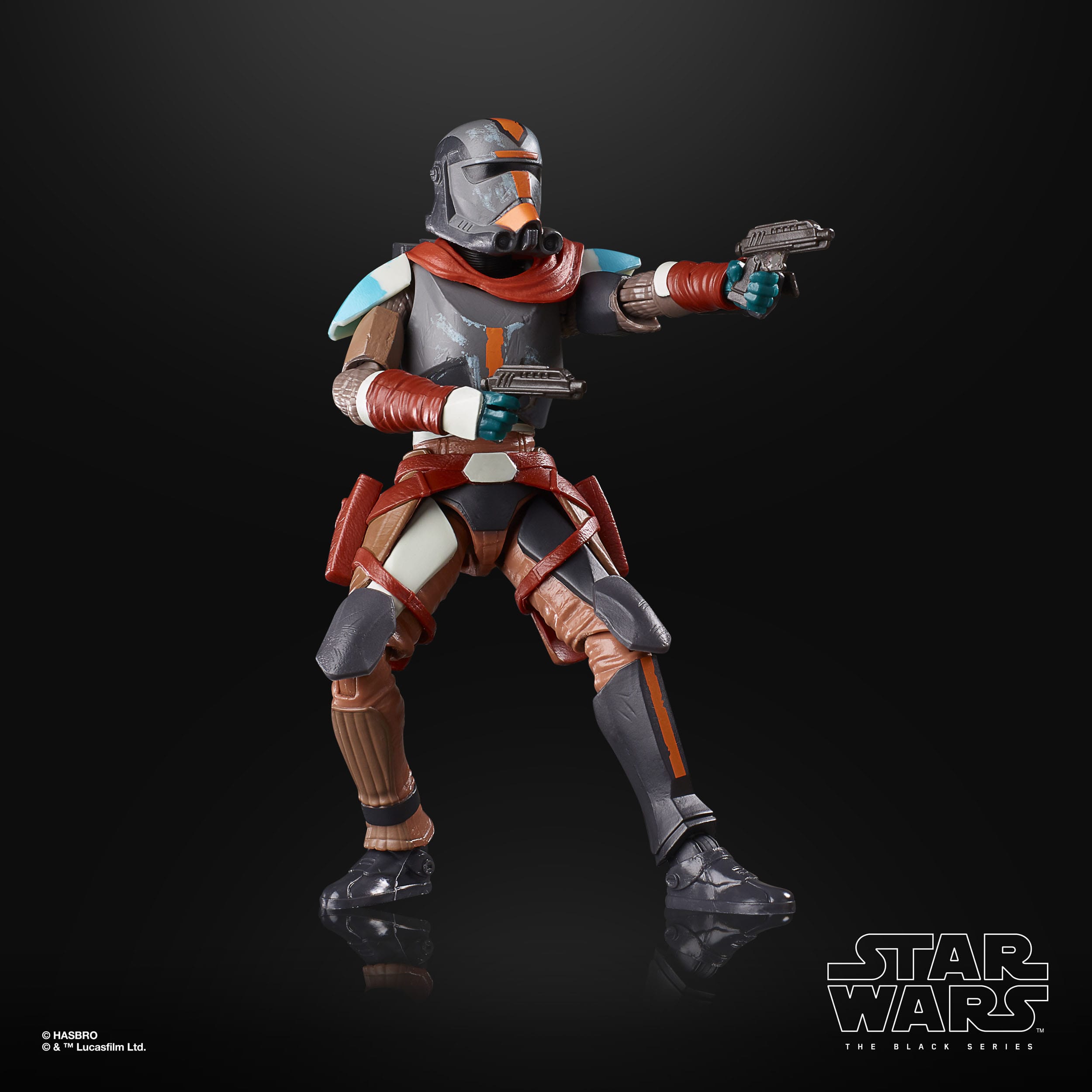 Star Wars Black Series: Hunter (Mercenary Gear, The Bad Batch)-Actionfiguren-Hasbro-Mighty Underground