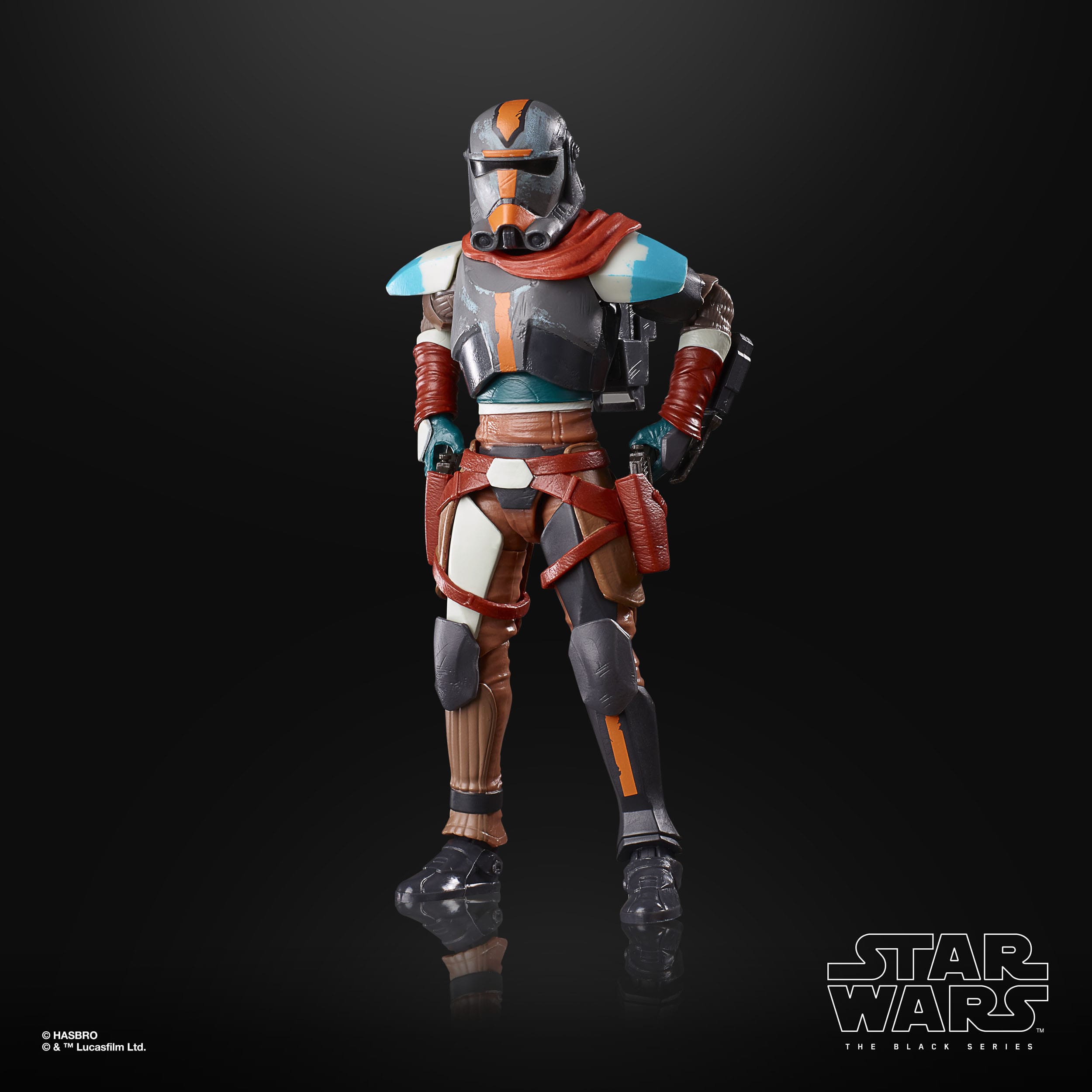 Star Wars Black Series: Hunter (Mercenary Gear, The Bad Batch)-Actionfiguren-Hasbro-Mighty Underground