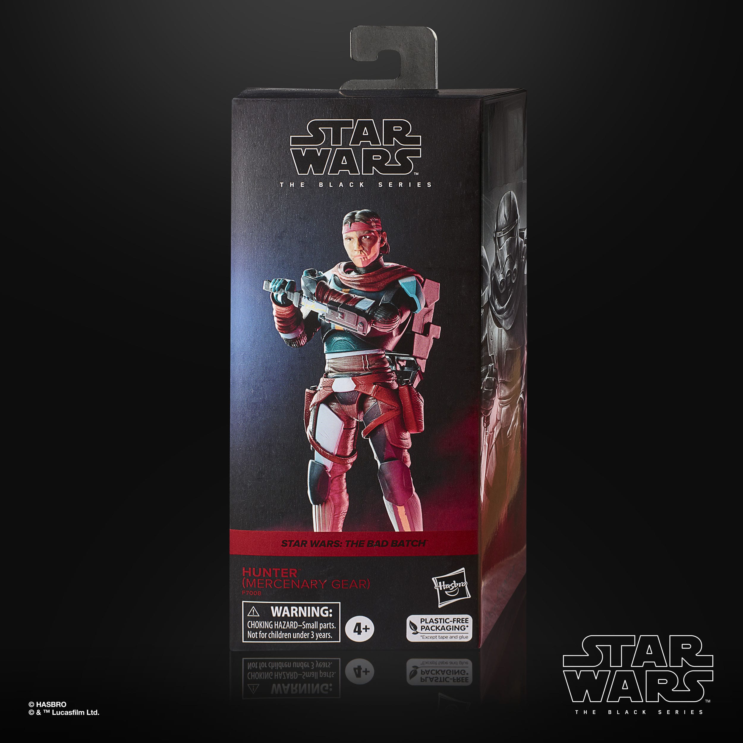 Star Wars Black Series: Hunter (Mercenary Gear, The Bad Batch)-Actionfiguren-Hasbro-Mighty Underground