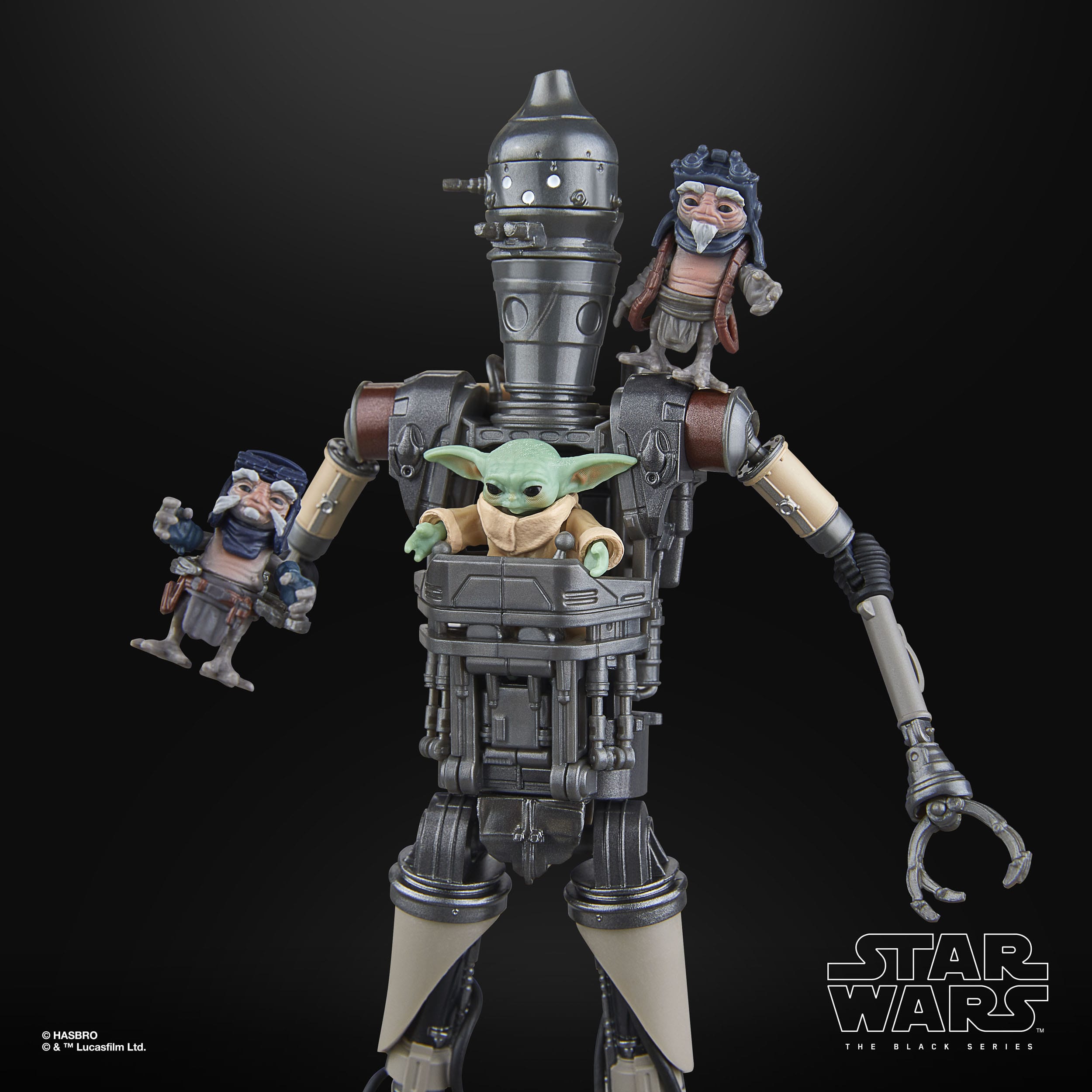 Star Wars Black Series: IG-12 & Grogu (The Mandalorian) - 2-Pack-Actionfiguren-Hasbro-Mighty Underground