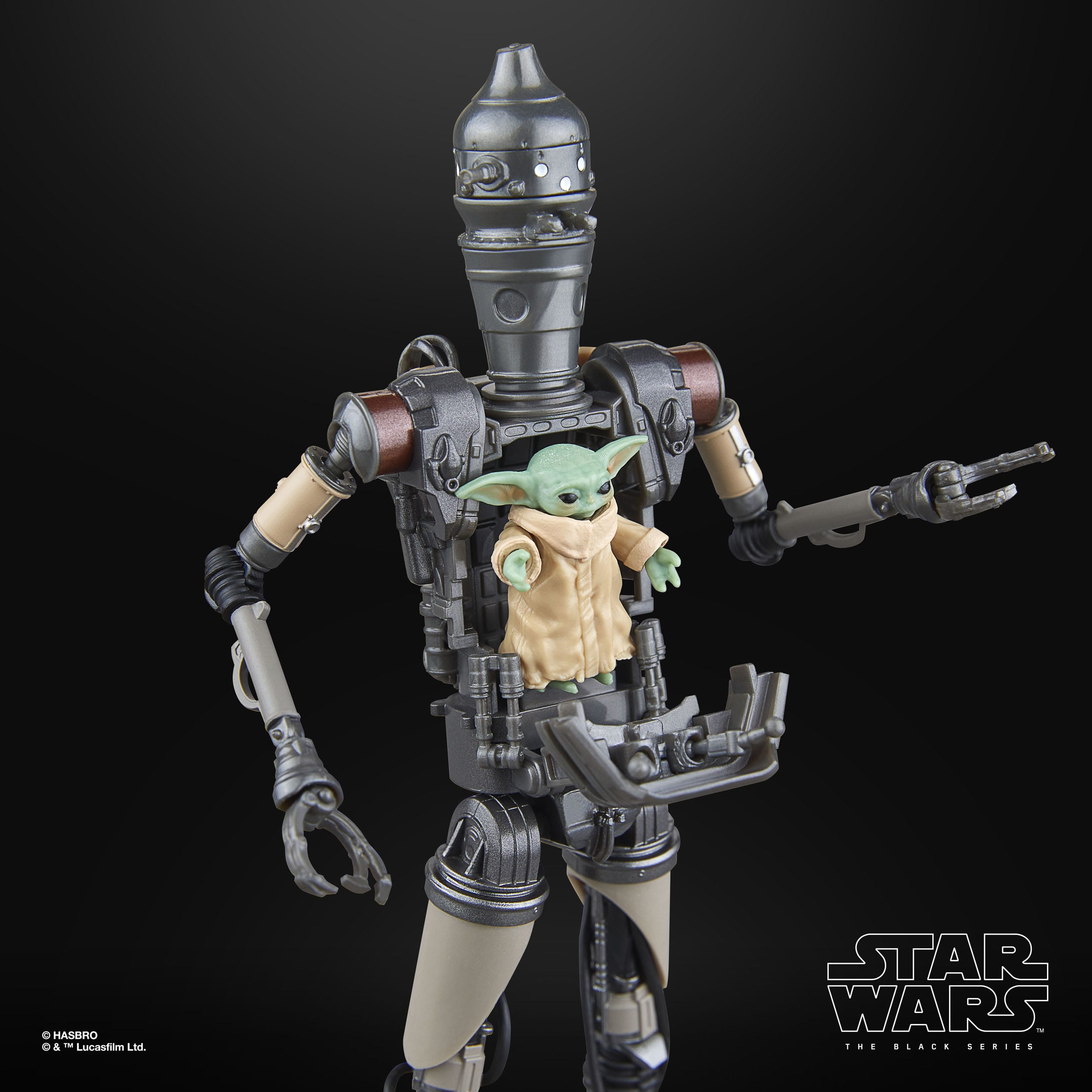 Star Wars Black Series: IG-12 & Grogu (The Mandalorian) - 2-Pack-Actionfiguren-Hasbro-Mighty Underground