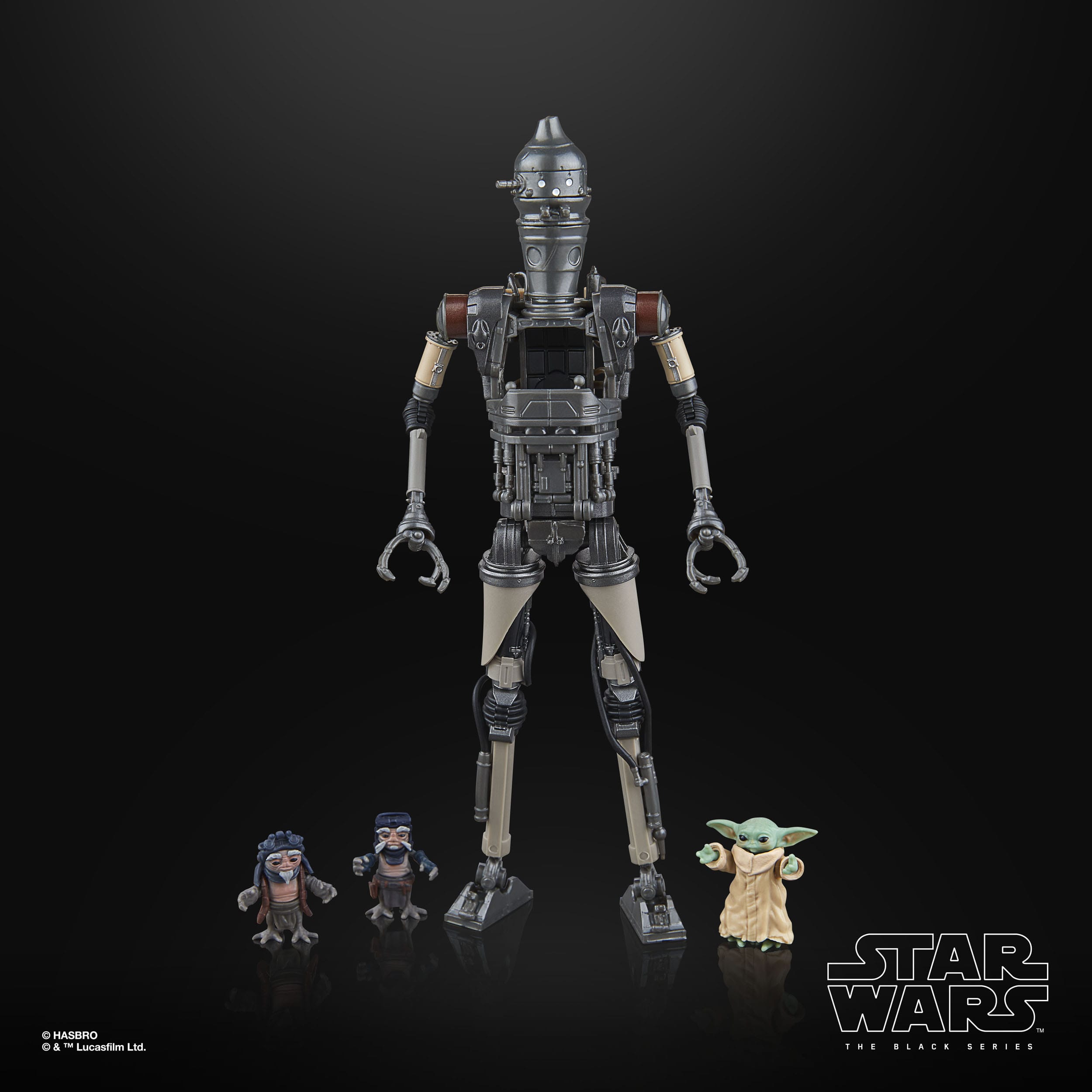 Star Wars Black Series: IG-12 & Grogu (The Mandalorian) - 2-Pack-Actionfiguren-Hasbro-Mighty Underground