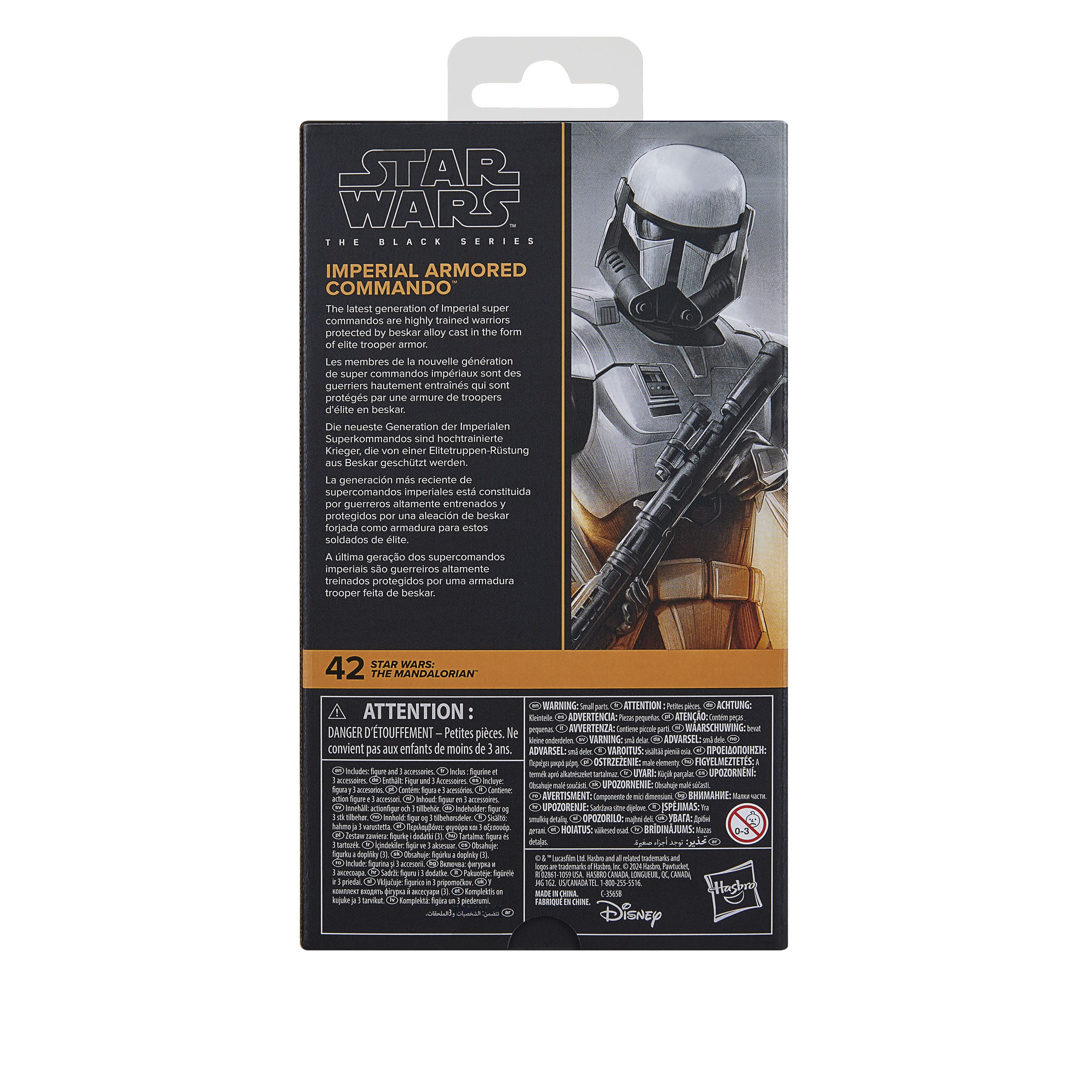 Star Wars Black Series: Imperial Armored Commando (The Mandalorian)-Actionfiguren-Hasbro-Mighty Underground