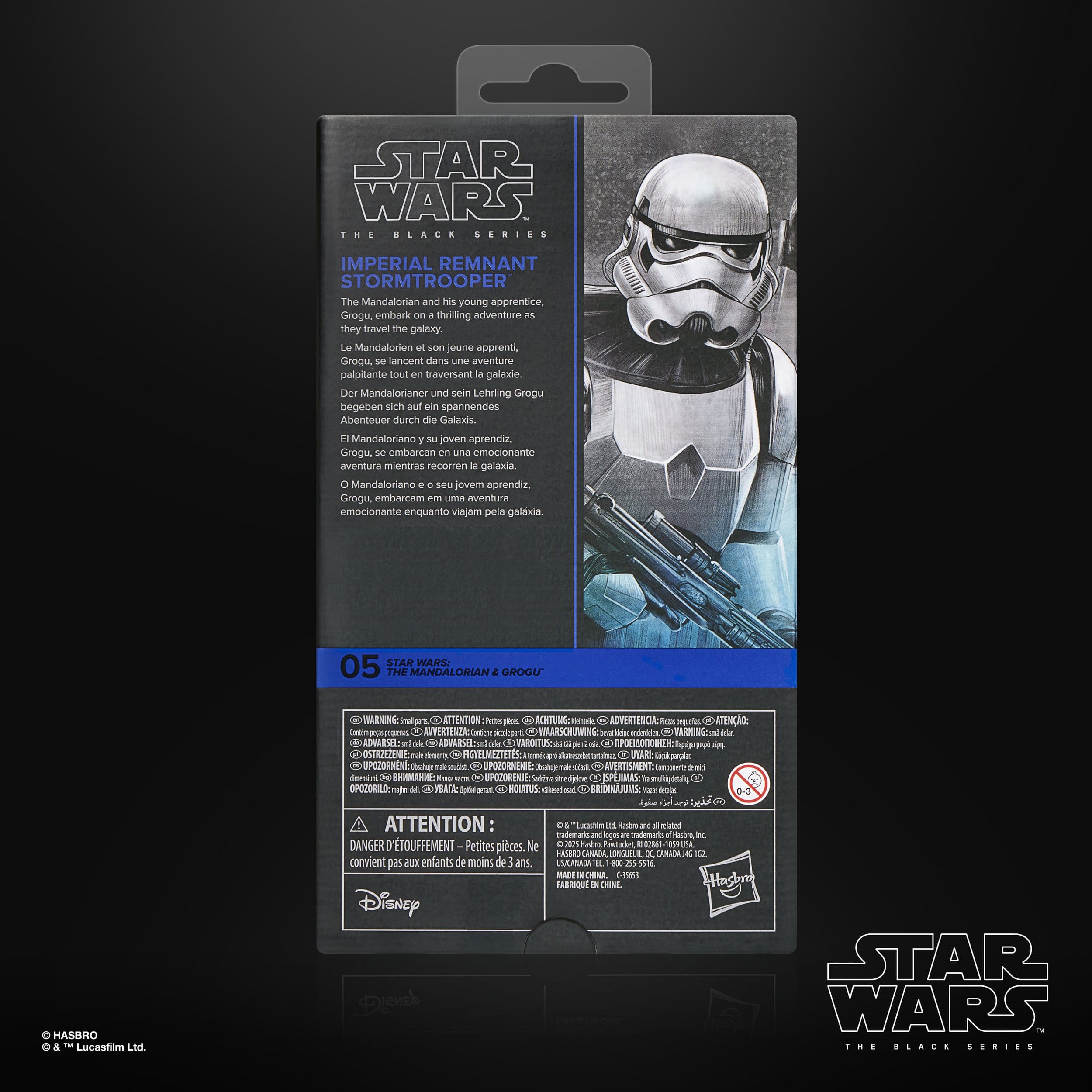 Star Wars Black Series: Imperial Remnant Stormtrooper (The Mandalorian & Grogu) [05]-Actionfiguren-Hasbro-Mighty Underground