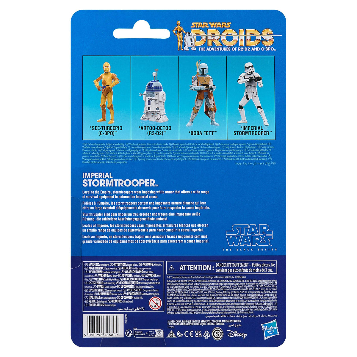 Star Wars Black Series: Imperial Stormtrooper (Droids)-Actionfiguren-Hasbro-Mighty Underground