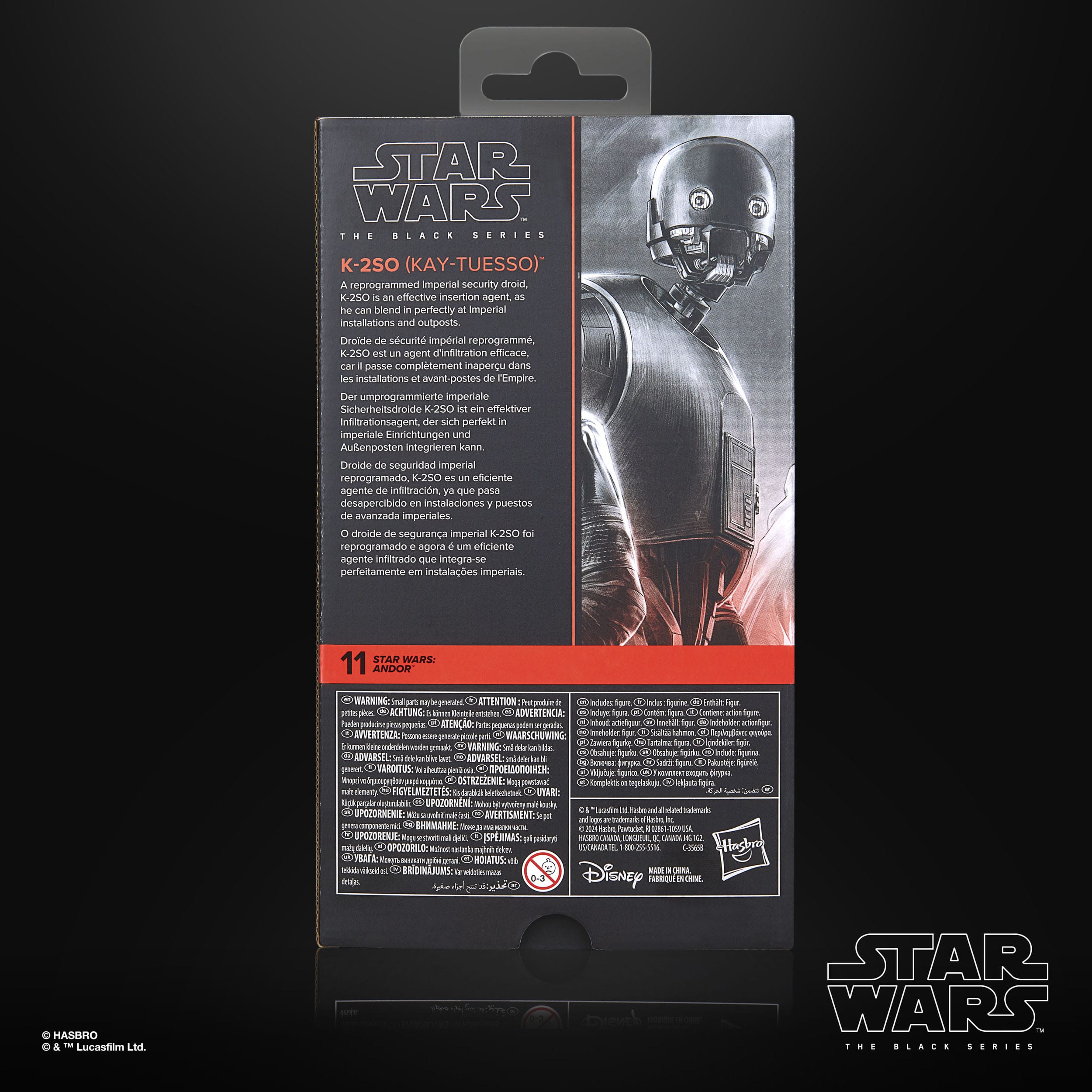 Star Wars Black Series: K-2SO (Kay-Tuesso, Andor)-Actionfiguren-Hasbro-Mighty Underground