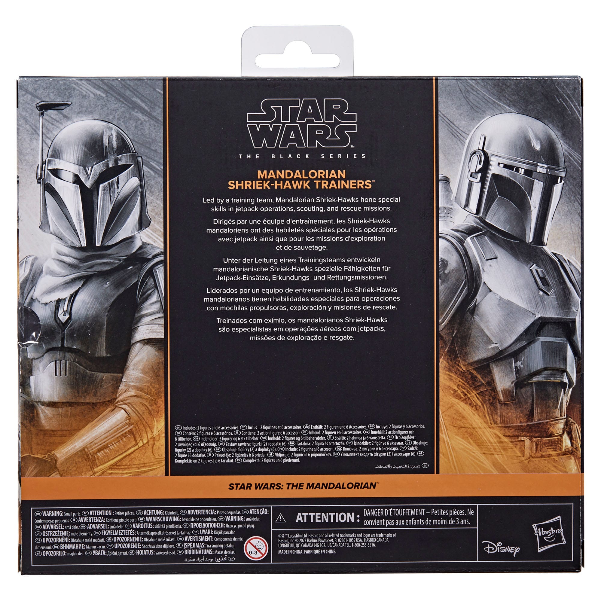 Star Wars Black Series: Mandalorian Shriek-Hawk Trainers (The Mandalorian)-Actionfiguren-Hasbro-Mighty Underground