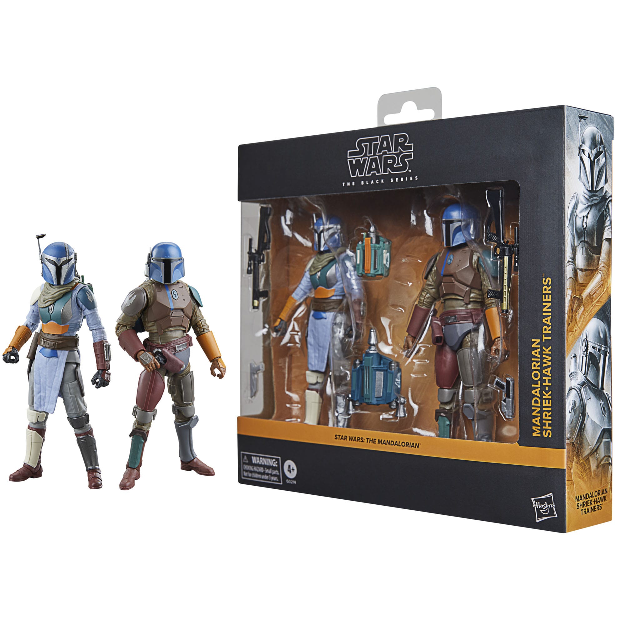 Star Wars Black Series: Mandalorian Shriek-Hawk Trainers (The Mandalorian)-Actionfiguren-Hasbro-Mighty Underground