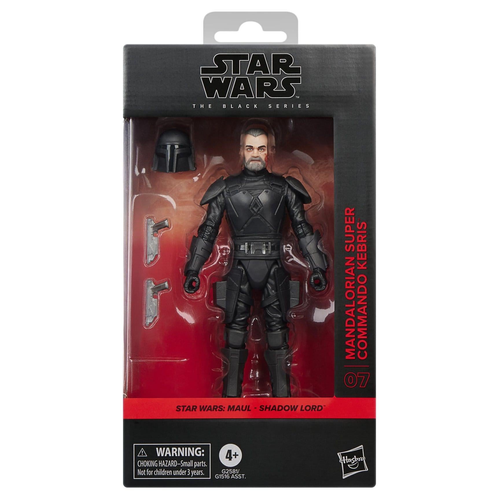 Star Wars Black Series: Mandalorian Super Commando Kebris (Maul – Shadow Lord)-Actionfiguren-Hasbro-Mighty Underground