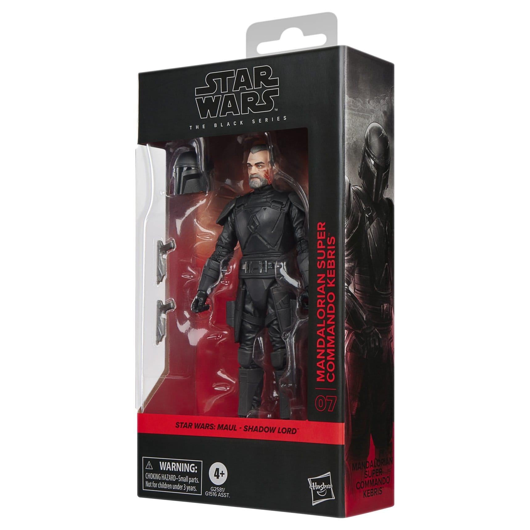 Star Wars Black Series: Mandalorian Super Commando Kebris (Maul – Shadow Lord)-Actionfiguren-Hasbro-Mighty Underground
