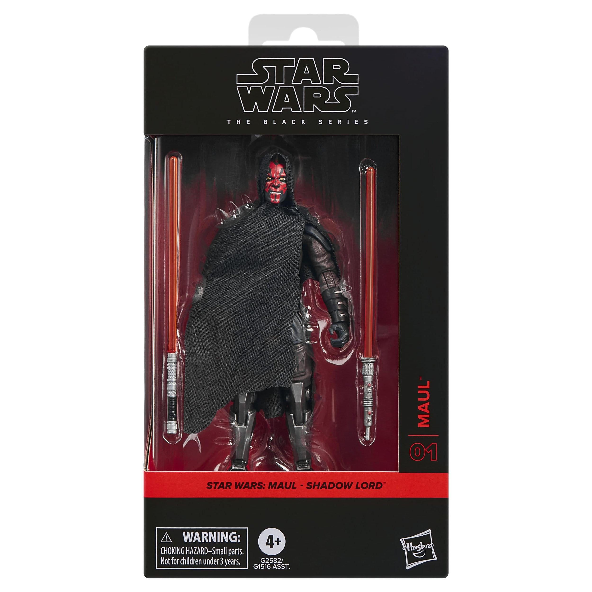 Star Wars Black Series: Maul Shadow Lord-Actionfiguren-Hasbro-Mighty Underground