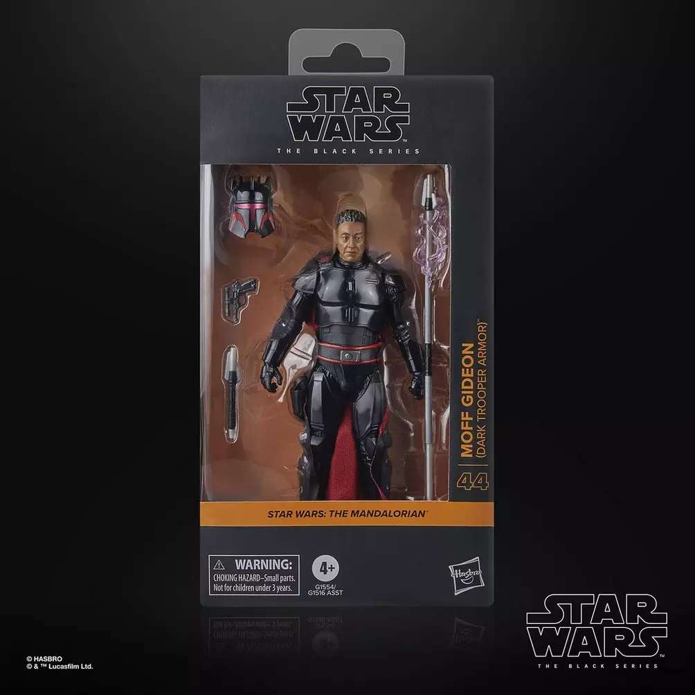 Star Wars Black Series: Moff Gideon (The Mandalorian, Dark Trooper Armor)-Actionfiguren-Hasbro-Mighty Underground