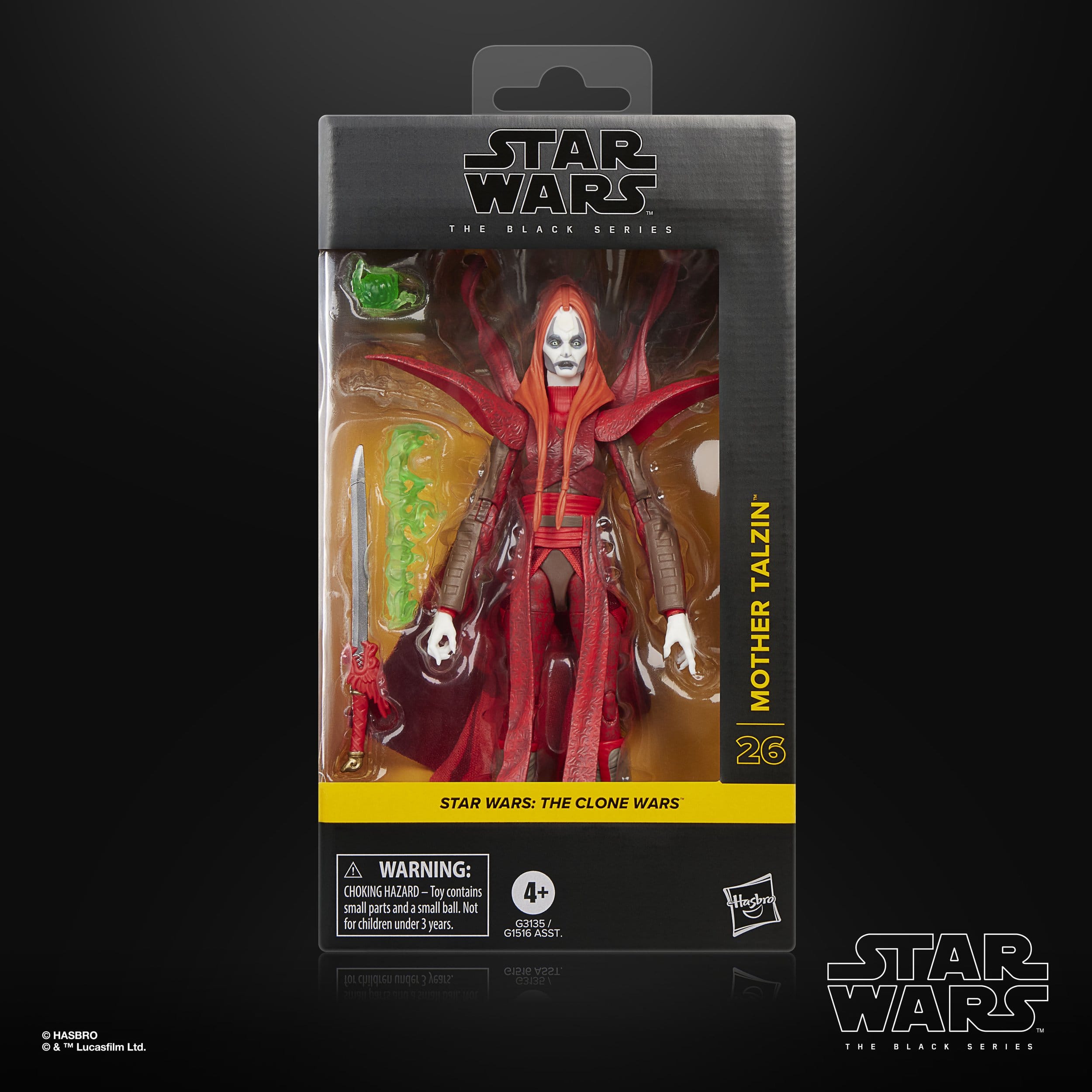 Star Wars Black Series: Mother Talzin (The Clone Wars)-Actionfiguren-Hasbro-Mighty Underground